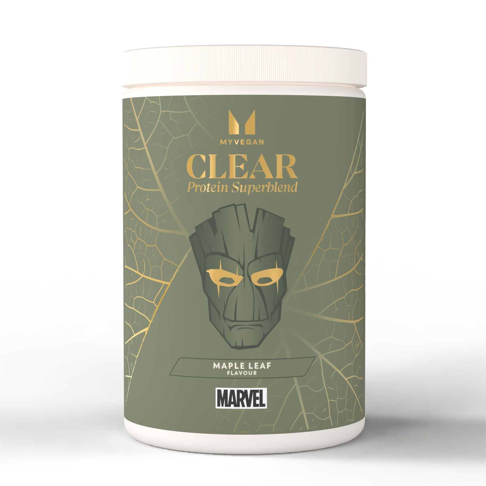 Myprotein UK Myvegan Clear Protein Superblend — Groot — Maple Leaf