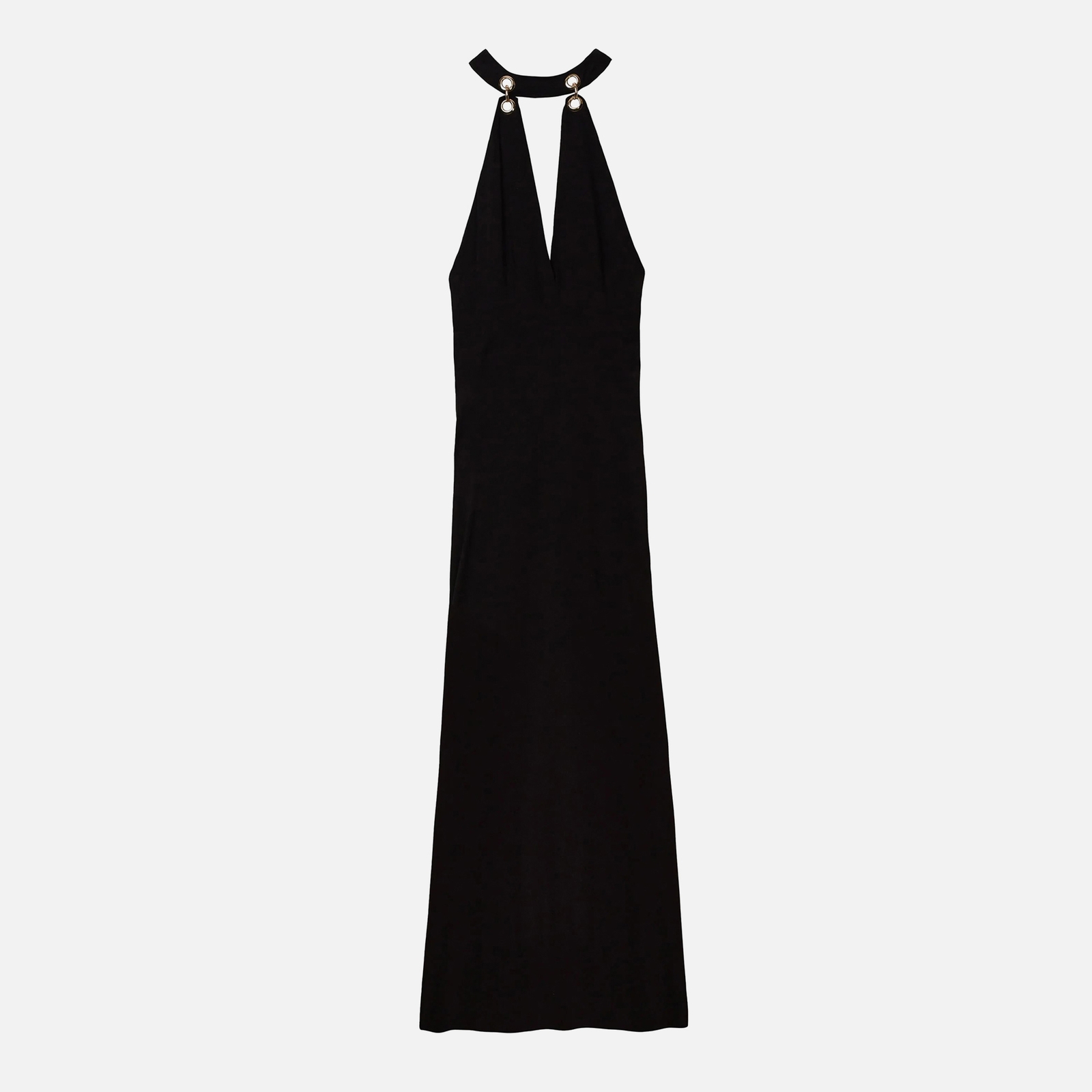 RIXO Eleanora Crepe Halterneck Dress - 12