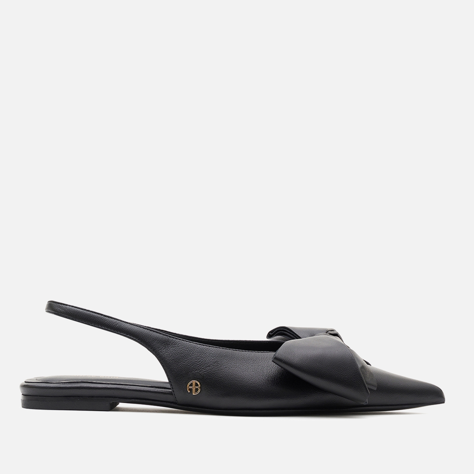 Anine Bing Women's Nina Slingback Leather Pumps - 6