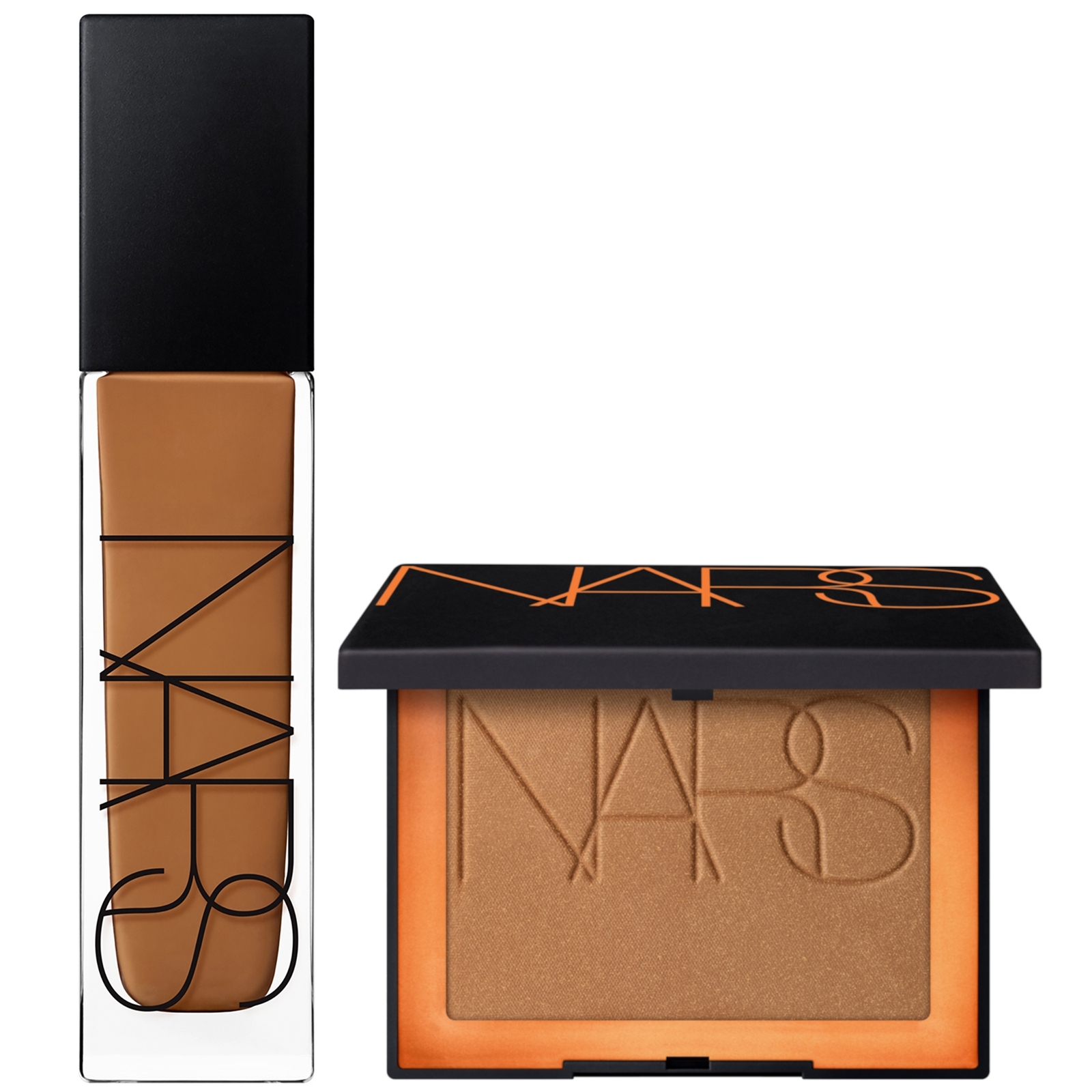 Image of NARS Natural Longwear Foundation 30ml and NARS Laguna Bronzing Powder 2.8g (Various Shades) - Manaus051