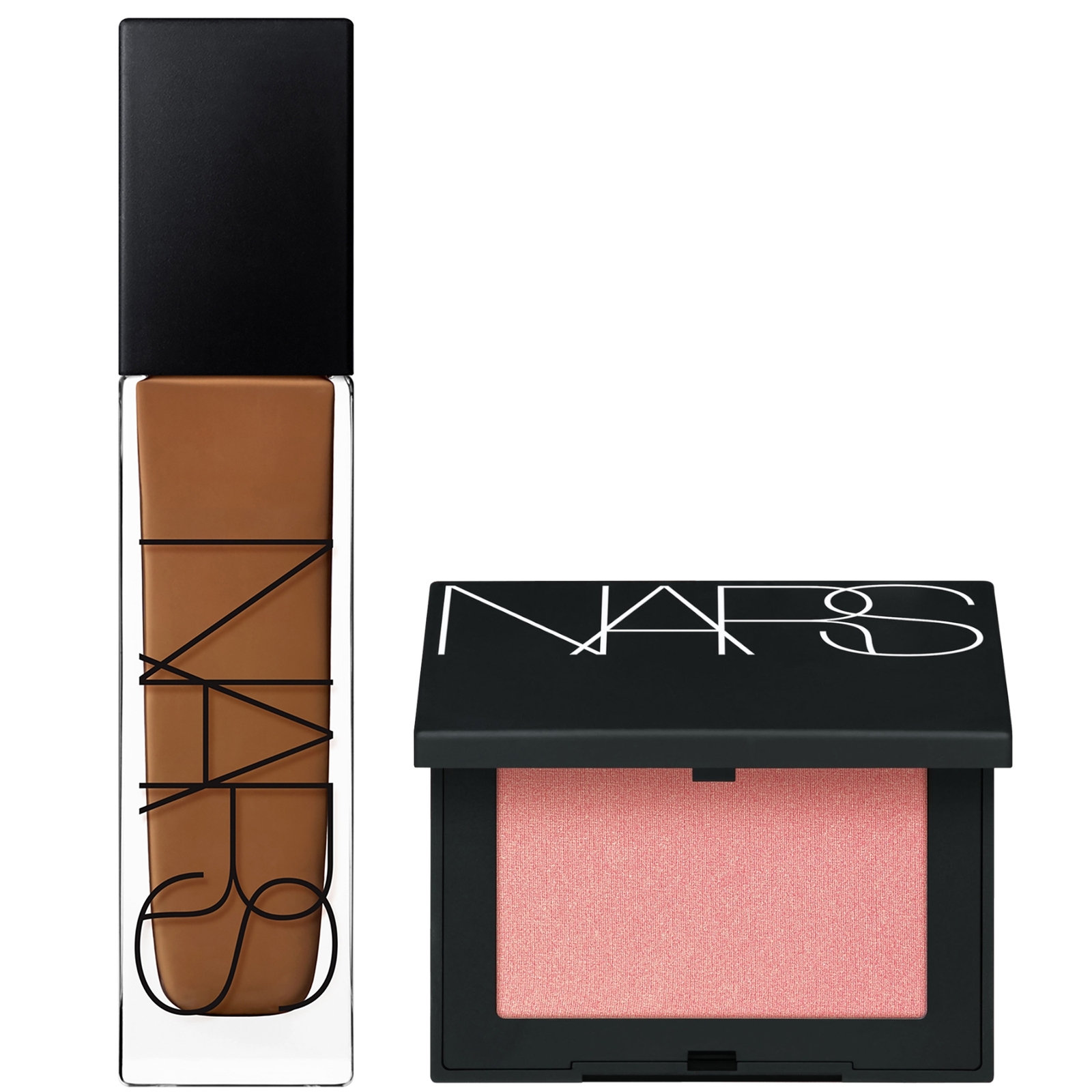 Nars Natural Longwear Foundation 30ml And Blush Orgasm 4.8g Bundle (worth Value £75.00) - Zambie In Zambie