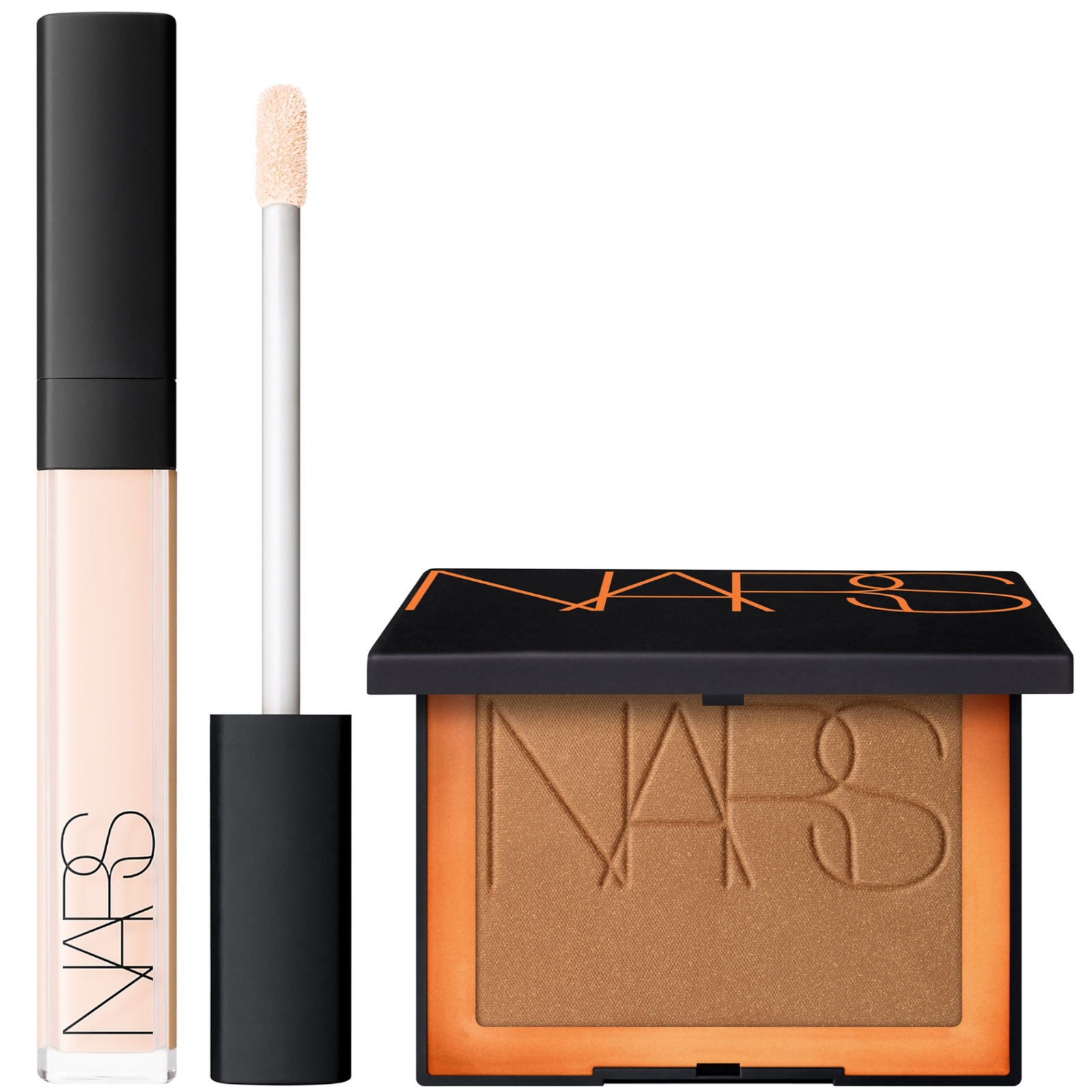 Nars Radiant Creamy Concelear 6ml And Laguna Bronzing Powder 2.8g (worth Value £63.00) - Affogato L1 In Affogato L1.25