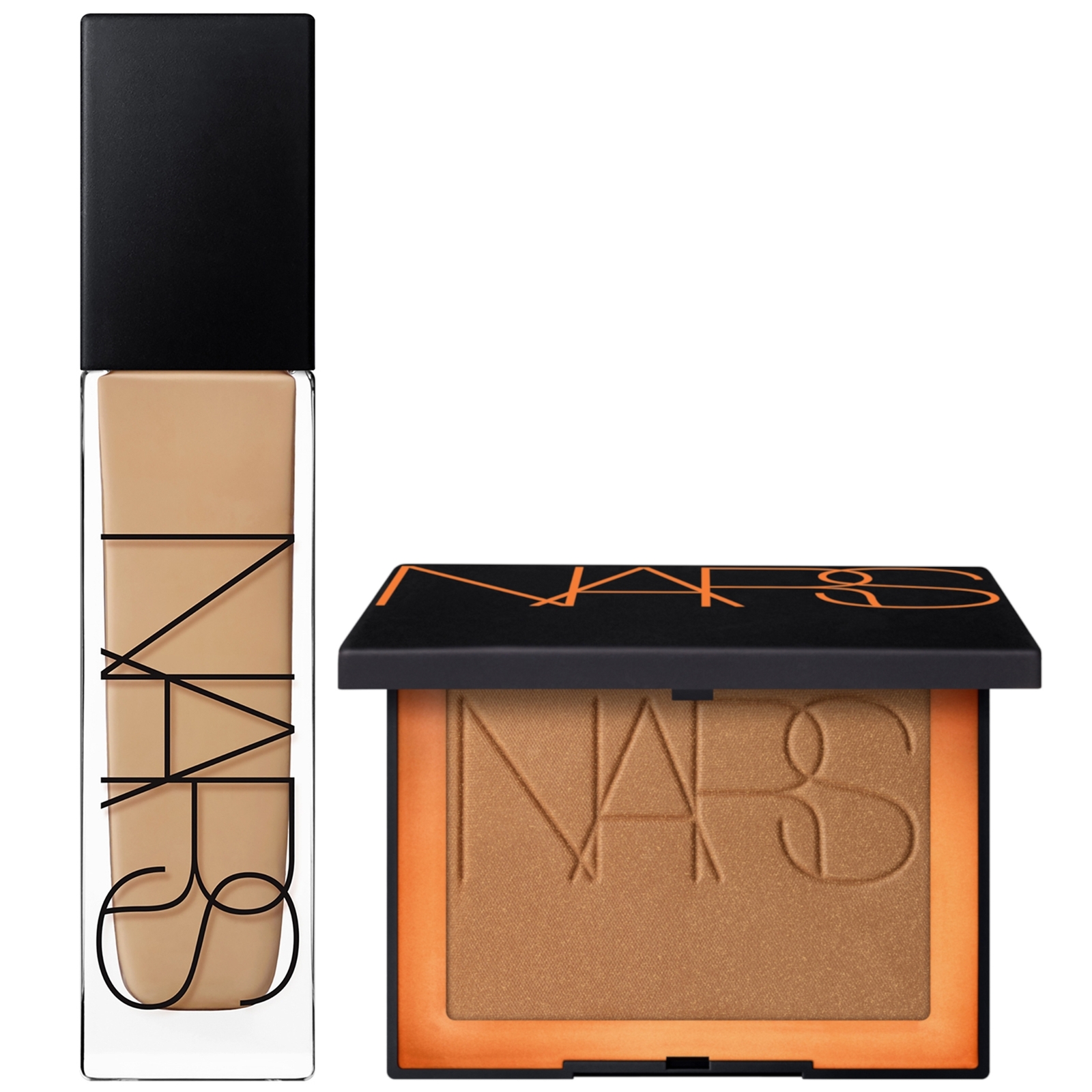 Image of NARS Natural Longwear Foundation 30ml and NARS Laguna Bronzing Powder 2.8g (Various Shades) - Aruba051