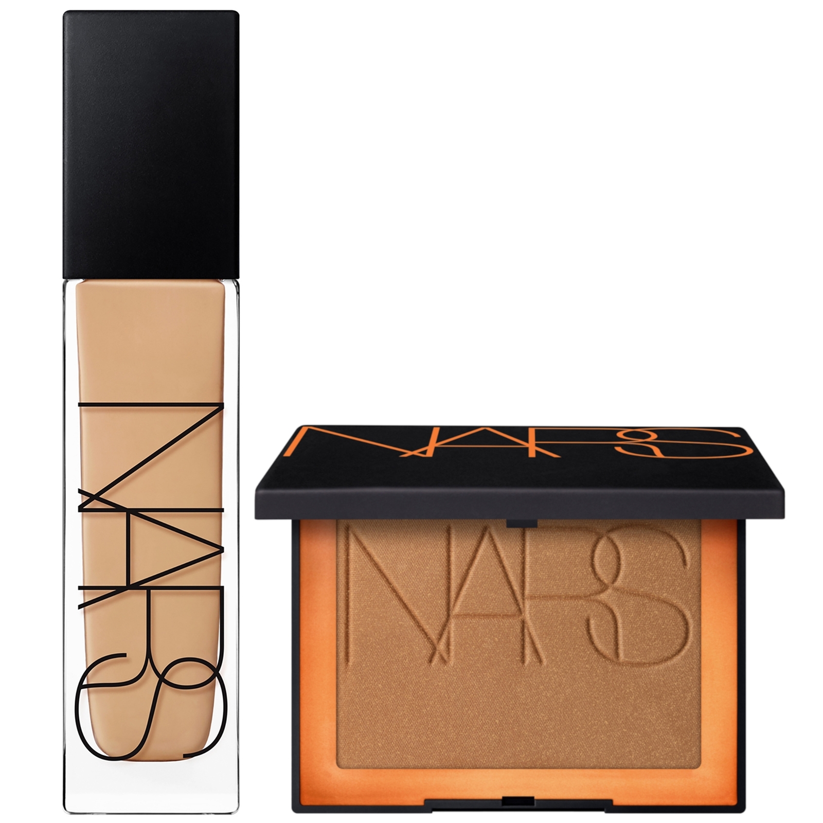 Nars Natural Longwear Foundation 30ml And Laguna Bronzing Powder 2.8g (various Shades) - Barcelona In Barcelona