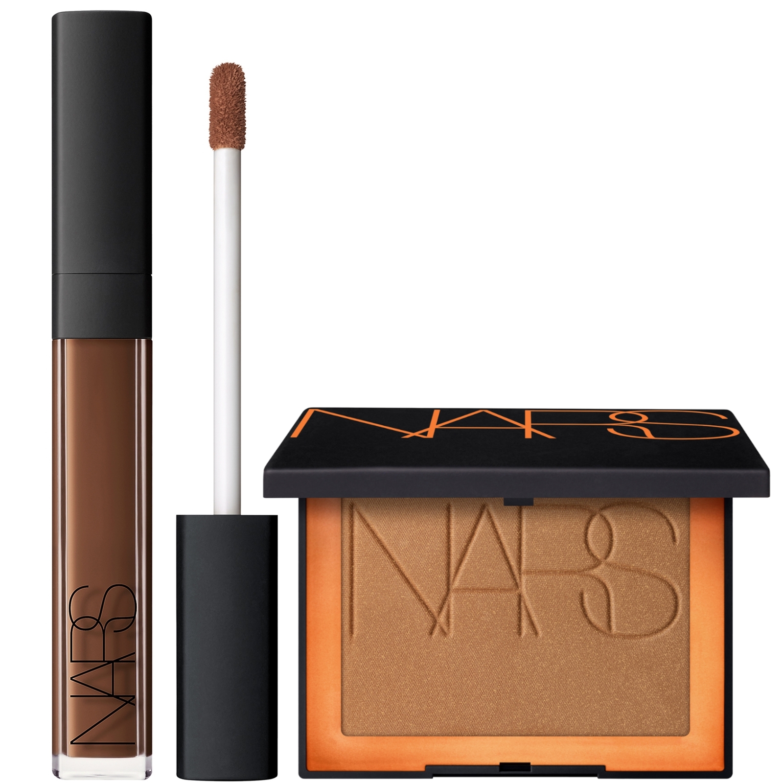 Nars Radiant Creamy Concelear 6ml And Laguna Bronzing Powder 2.8g (worth Value £63.00) - Deep Coffee In Deep Coffee D3