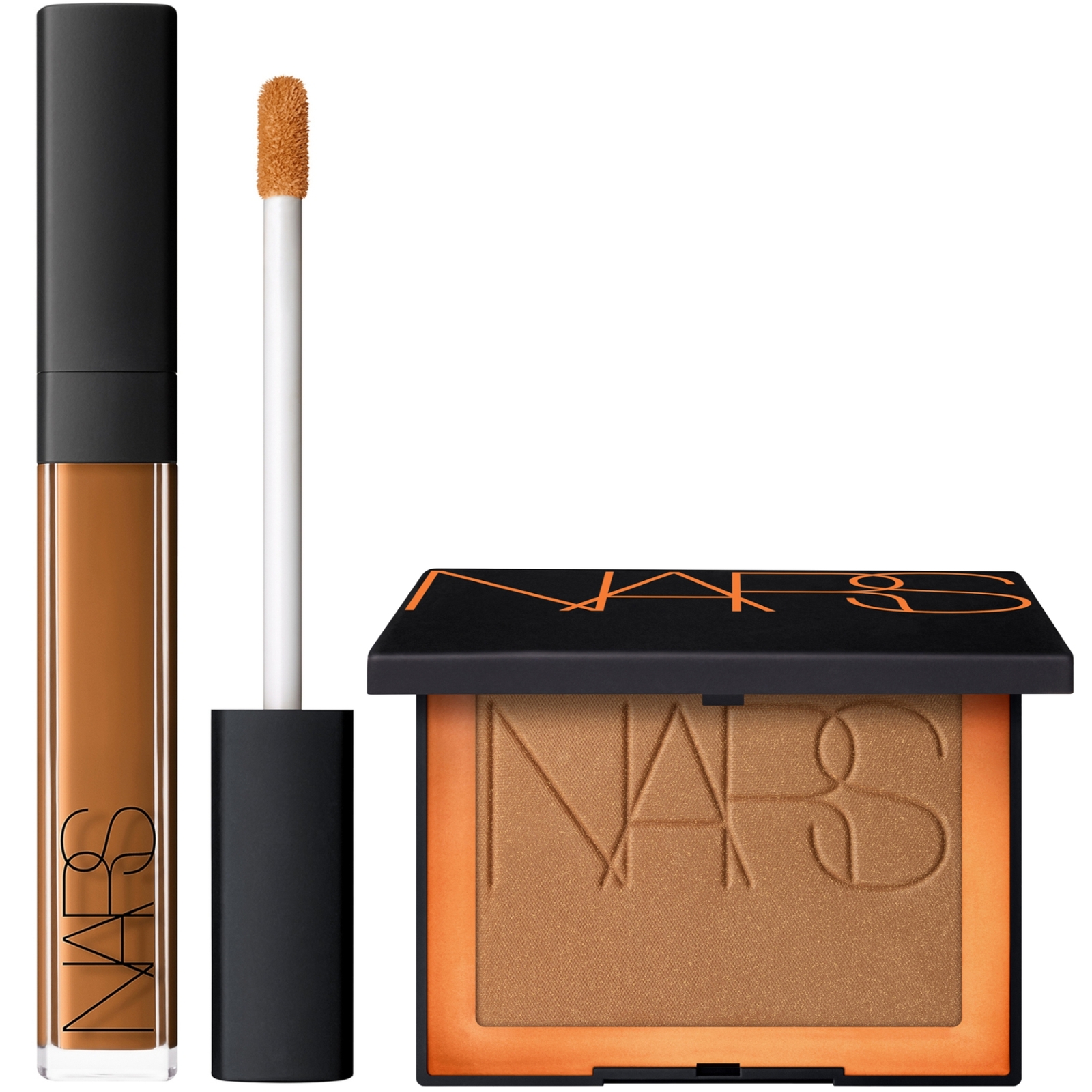 Nars Radiant Creamy Concelear 6ml And Laguna Bronzing Powder 2.8g (worth Value £63.00) - Chocolat D0 In Chocolat D0