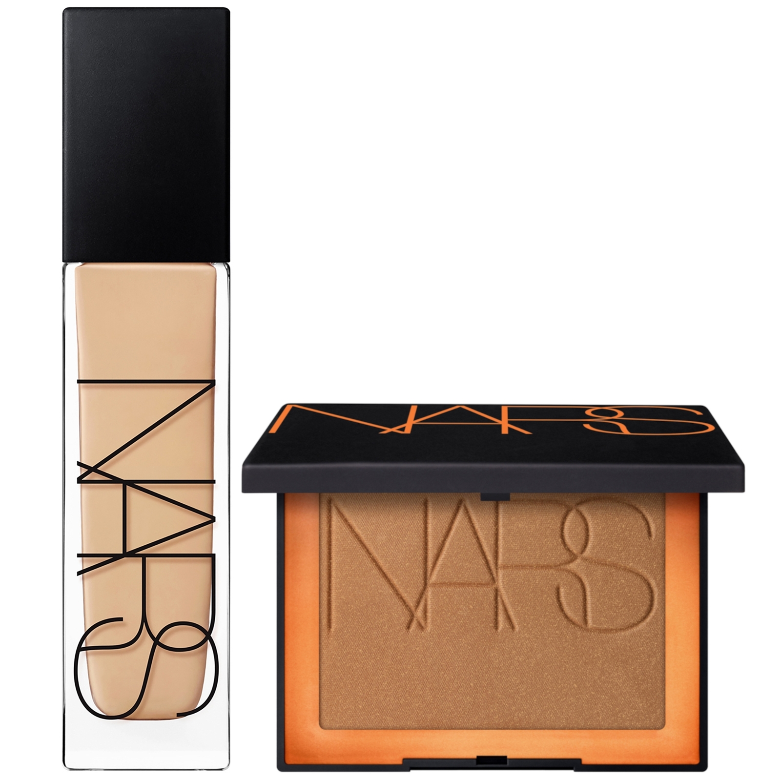 Nars Natural Longwear Foundation 30ml And Laguna Bronzing Powder 2.8g (various Shades) - Santa Fe In Santa Fe