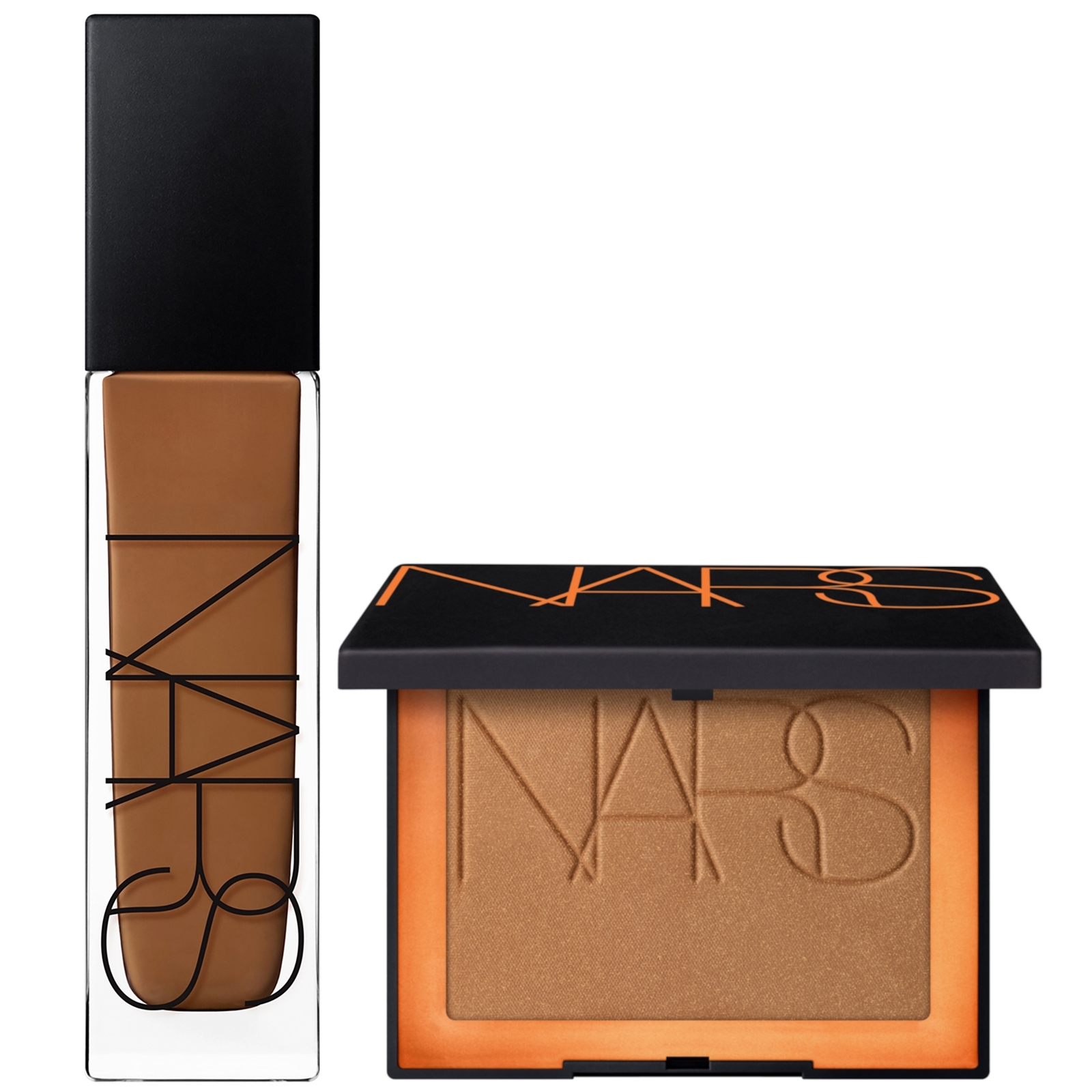 Nars Natural Longwear Foundation 30ml And  Laguna Bronzing Powder 2.8g (various Shades) - Namibia In Namibia