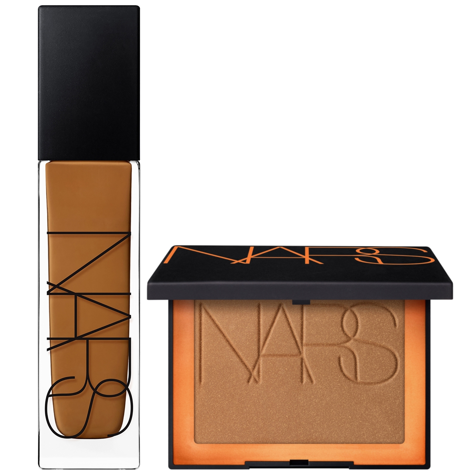 NARS Natural Longwear Foundation 30ml and NARS Laguna Bronzing Powder 2.8g (Various Shades) - New Caledonia