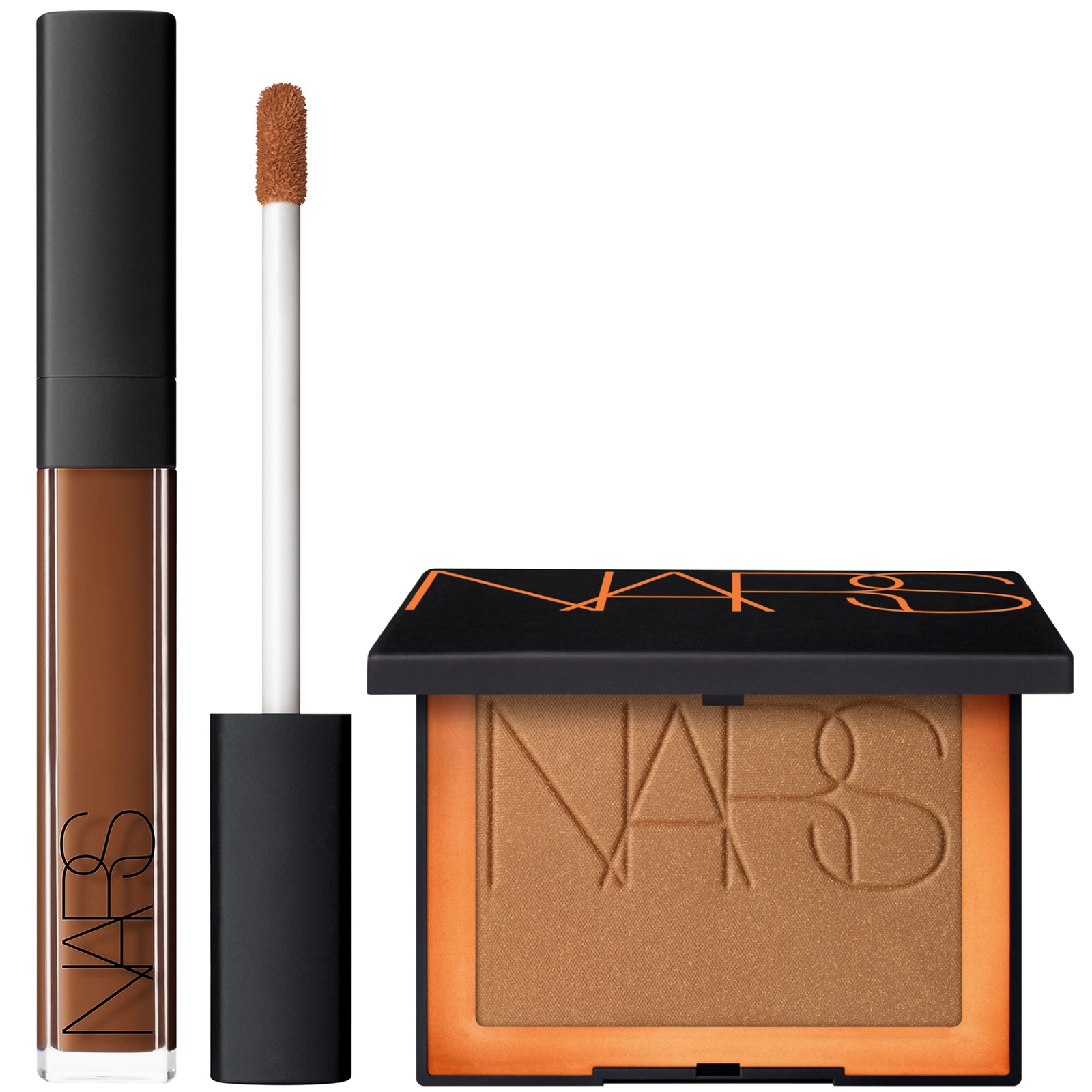 Nars Radiant Creamy Concelear 6ml And Laguna Bronzing Powder 2.8g (worth Value £63.00) - Cacao D2 In Cacao D2