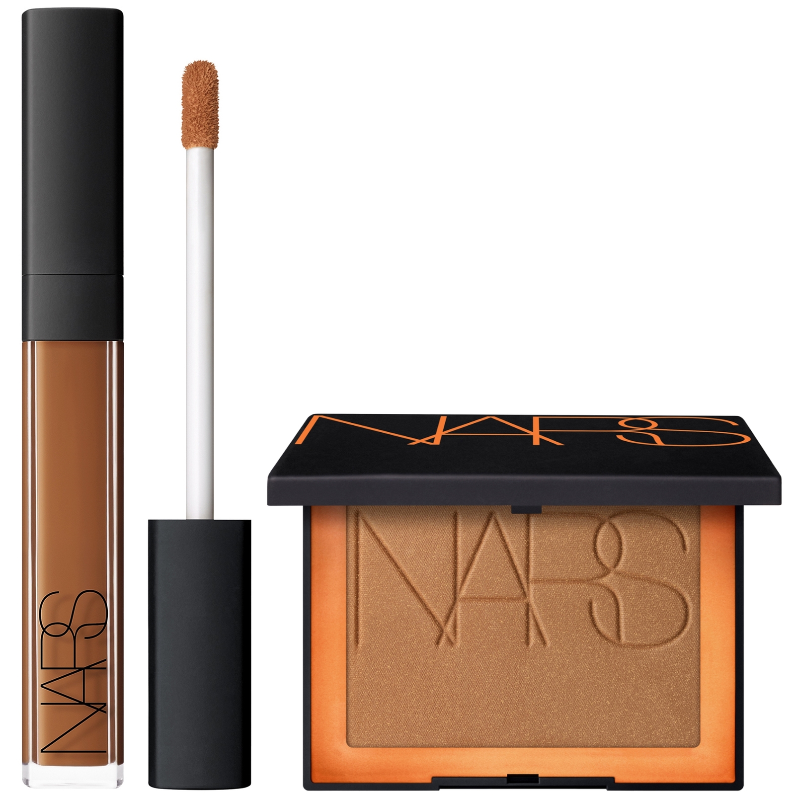 Nars Radiant Creamy Concelear 6ml And Laguna Bronzing Powder 2.8g (worth Value £63.00) - Café D1 In Café D1