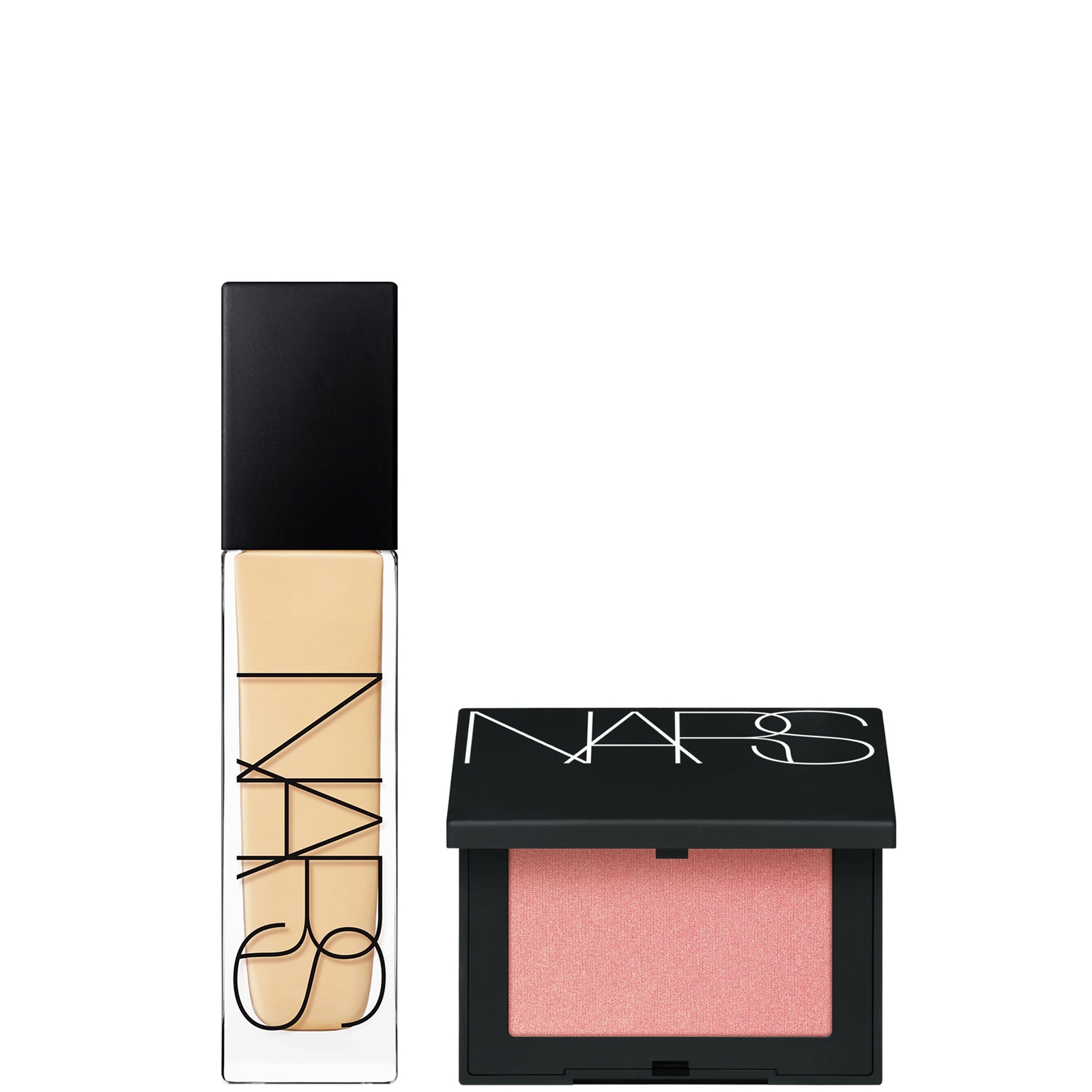 

NARS Natural Longwear Foundation 30ml and NARS Blush Orgasm 4.8g Bundle (Various Shades) - Gobi