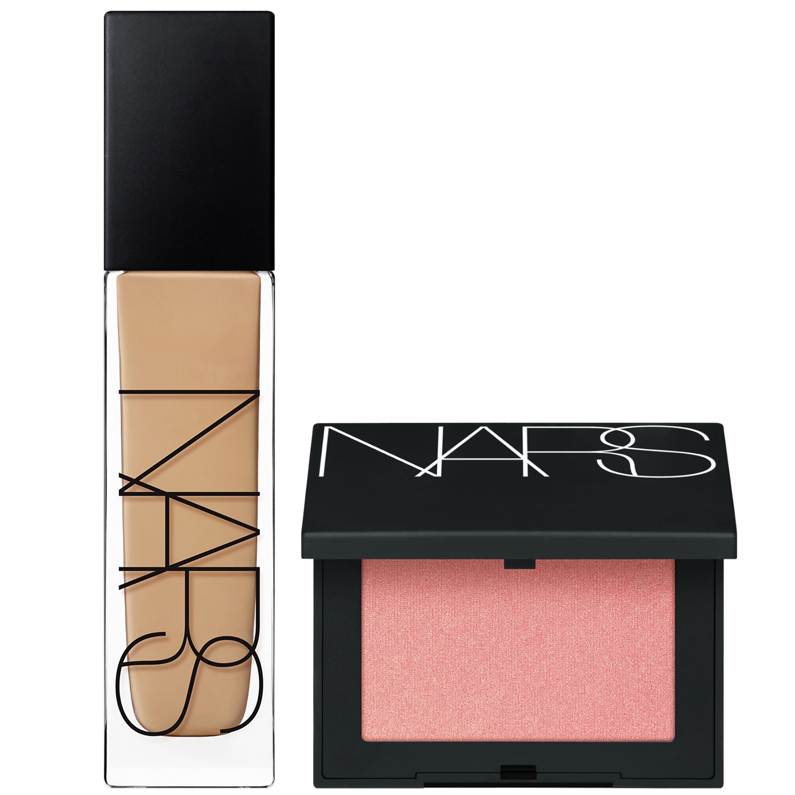 Nars Natural Longwear Foundation 30ml And Blush Orgasm 4.8g Bundle (worth Value £75.00) - Aruba In Aruba