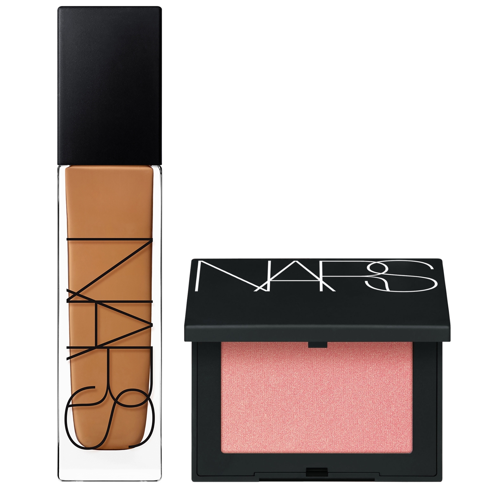 Nars Natural Longwear Foundation 30ml And Blush Orgasm 4.8g Bundle (worth Value £75.00) - Belem In Belem