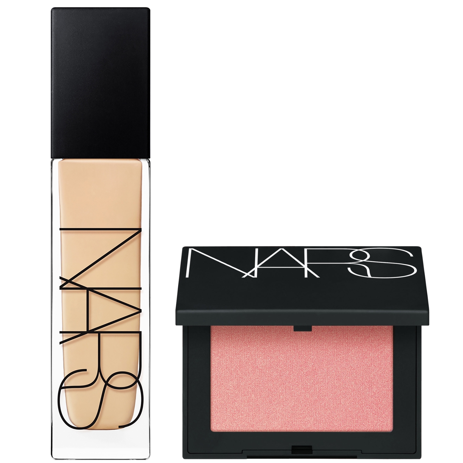 Nars Natural Longwear Foundation 30ml And Blush Orgasm 4.8g Bundle (worth Value £75.00) - Deauville In Deauville