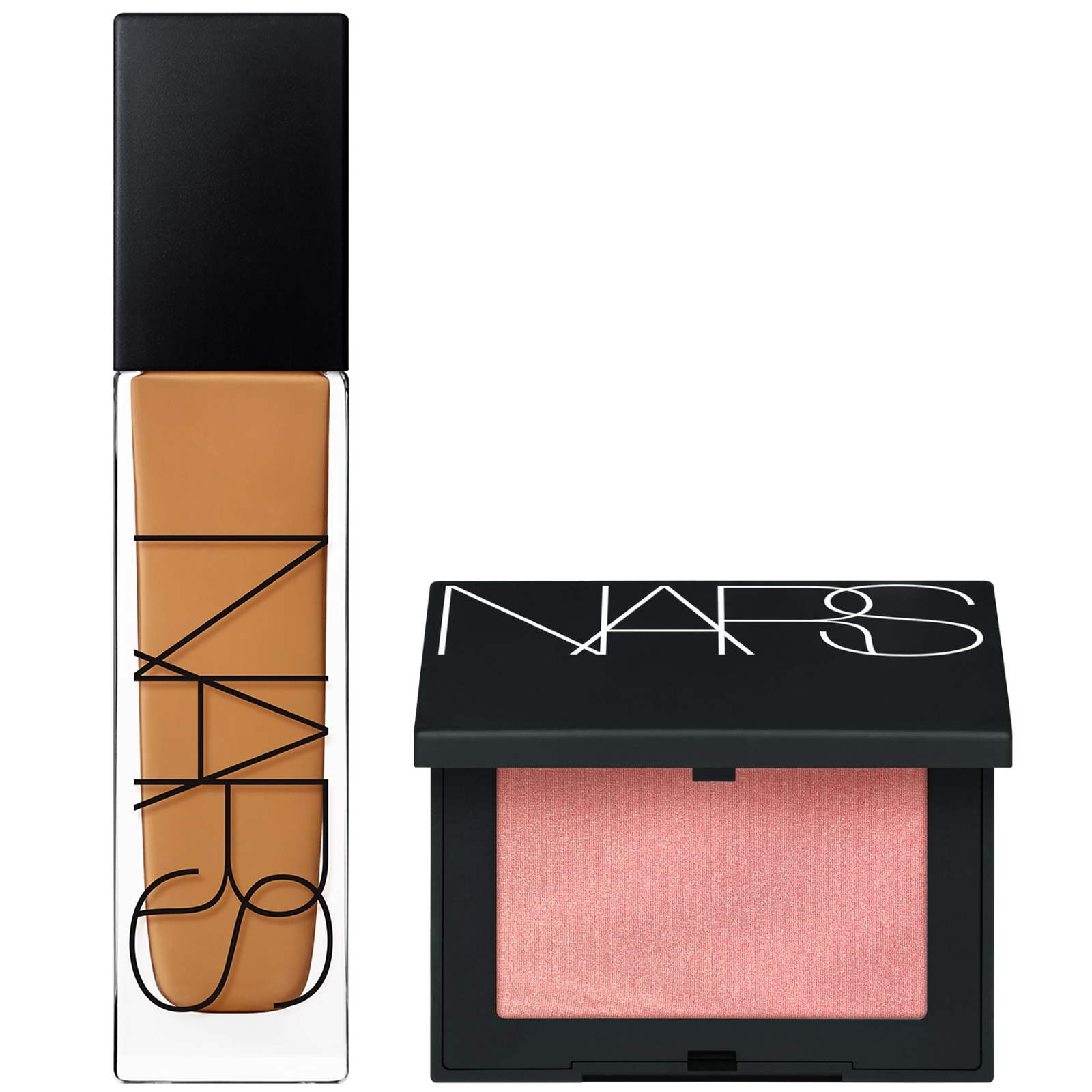 NARS Natural Longwear Foundation 30ml and NARS Blush Orgasm 4.8g Bundle (Various Shades) - Fiji