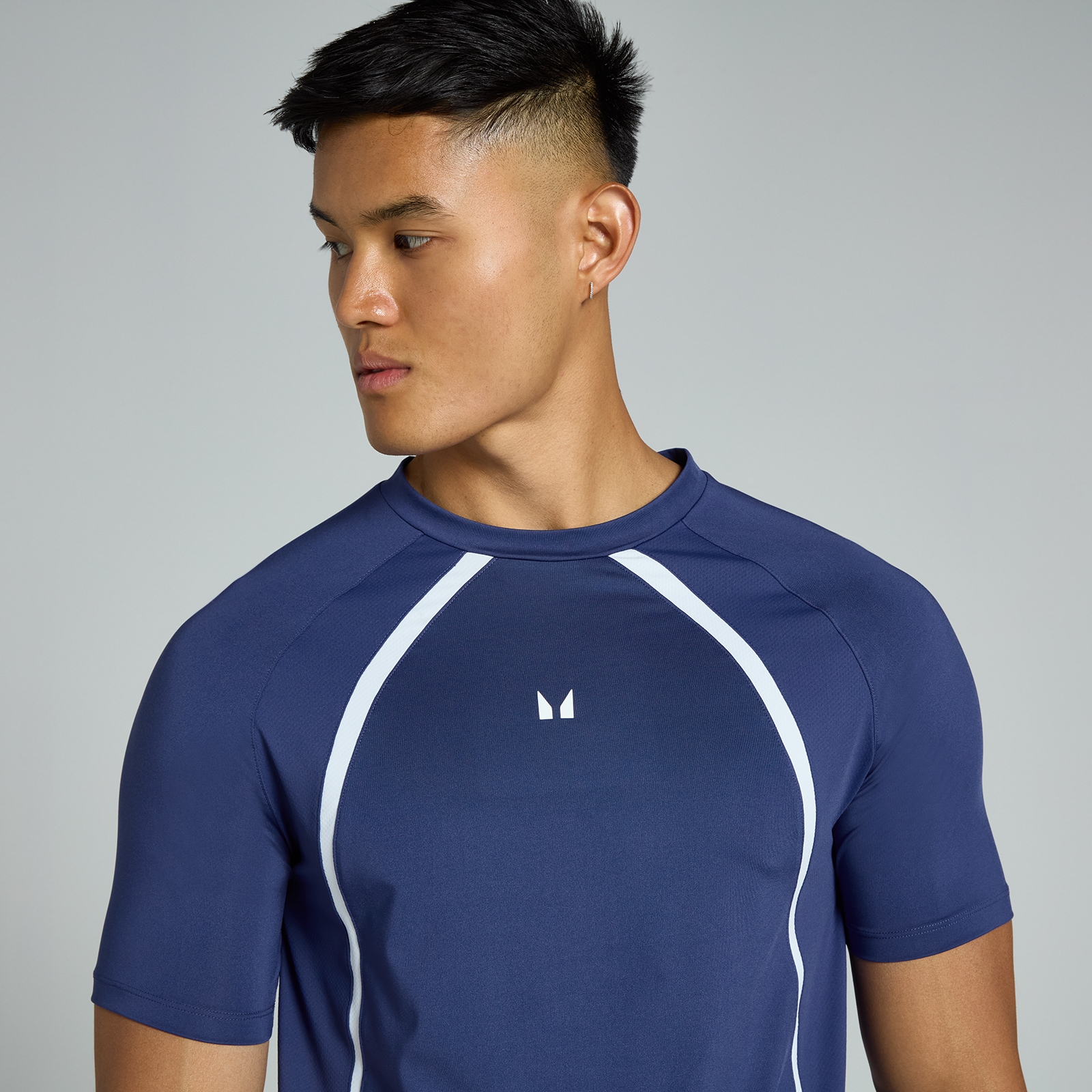 Thumbnail - MP Herren Tempo Panel Kurzarm-T-Shirt – Dämmerung - XXL
