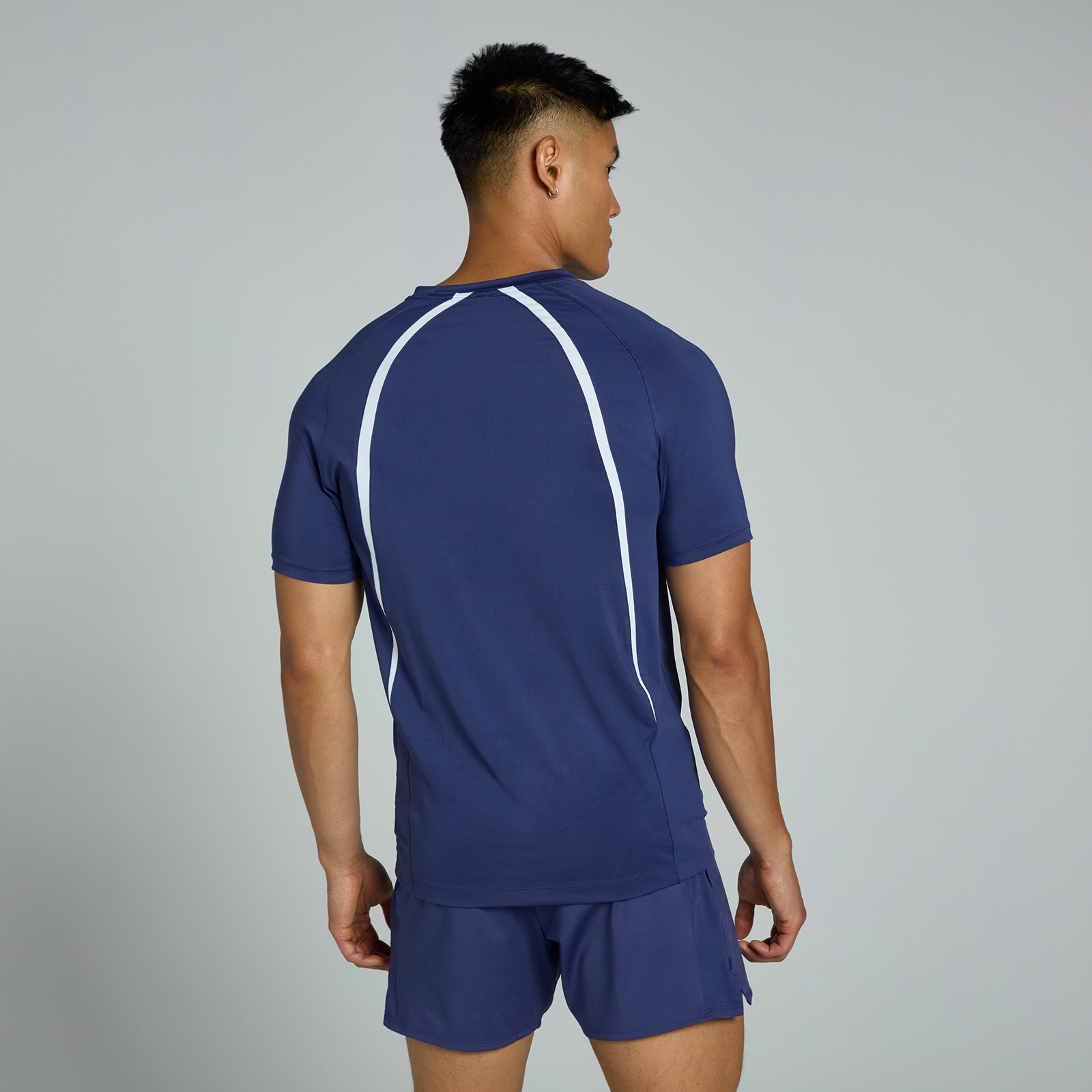 MP Herren Tempo Panel Kurzarm-T-Shirt – Dämmerung - S