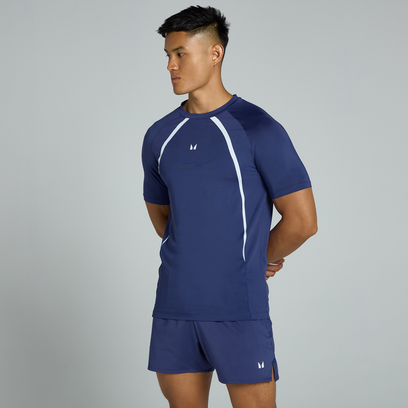 MP Men's Tempo Panel T-Shirt  - Dusk - XS