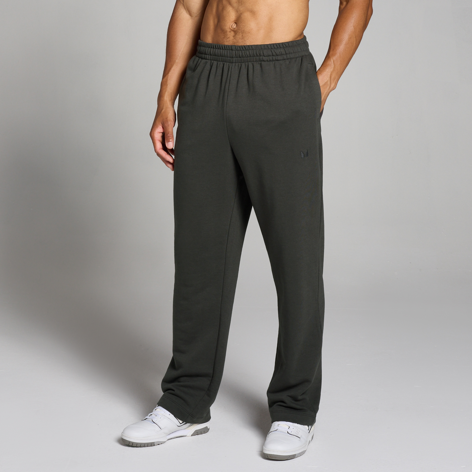 5059883373737 - Herren Tempo Jogginghose mit Geradem Bein – Nachtgrau - S