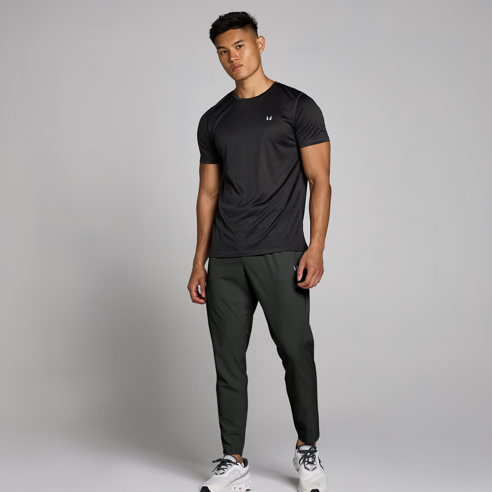 Thumbnail - MP Herren Tempo Woven Jogginghose – Verwaschenes Schwarz - L