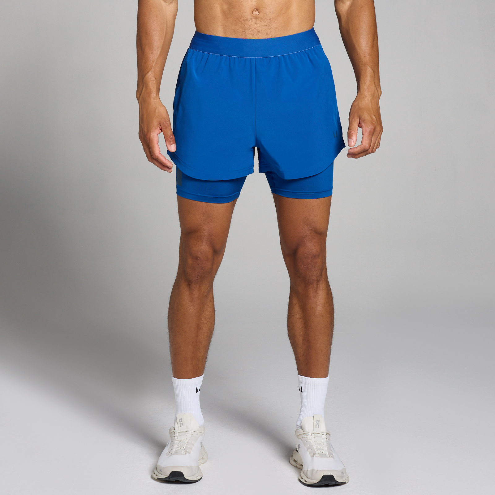 5059883374000 - Herren Tempo 2-in-1-Shorts — Echtblau - XS