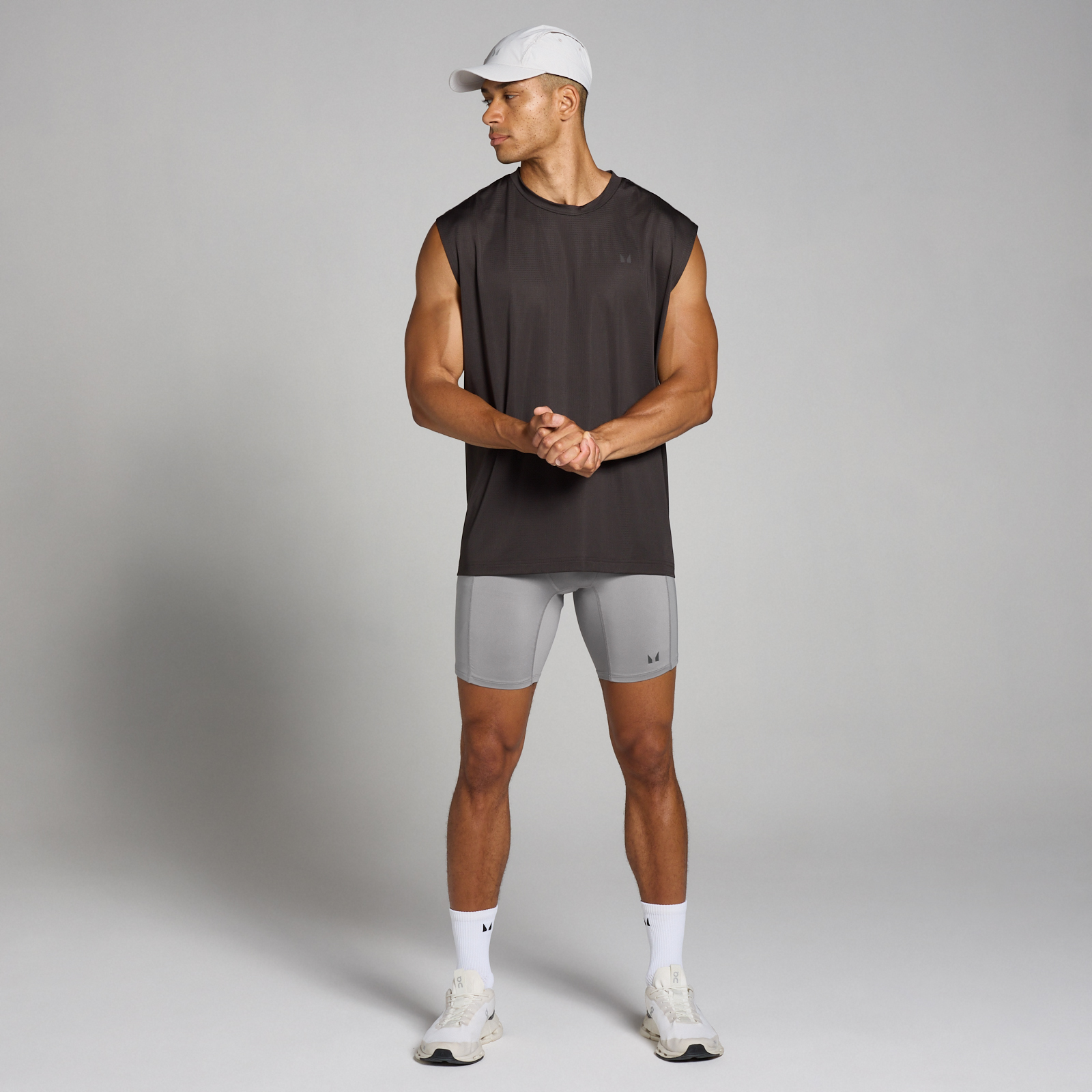 5059883374178 - Herren Tempo Baselayer – Steingrau - L