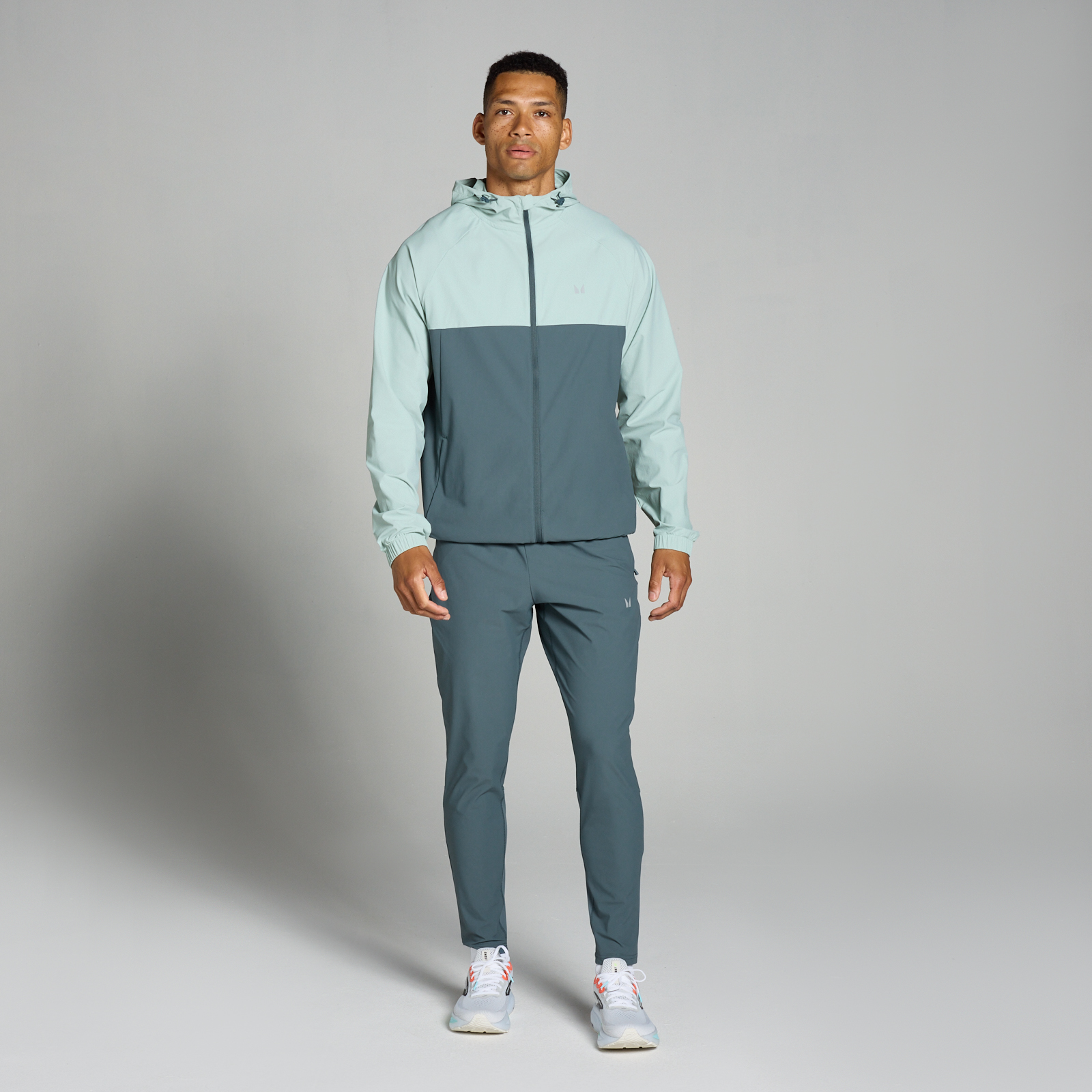 5059883372815 - Herren Velocity zweifarbige Jacke — Dunkles Schiefergrau - XS