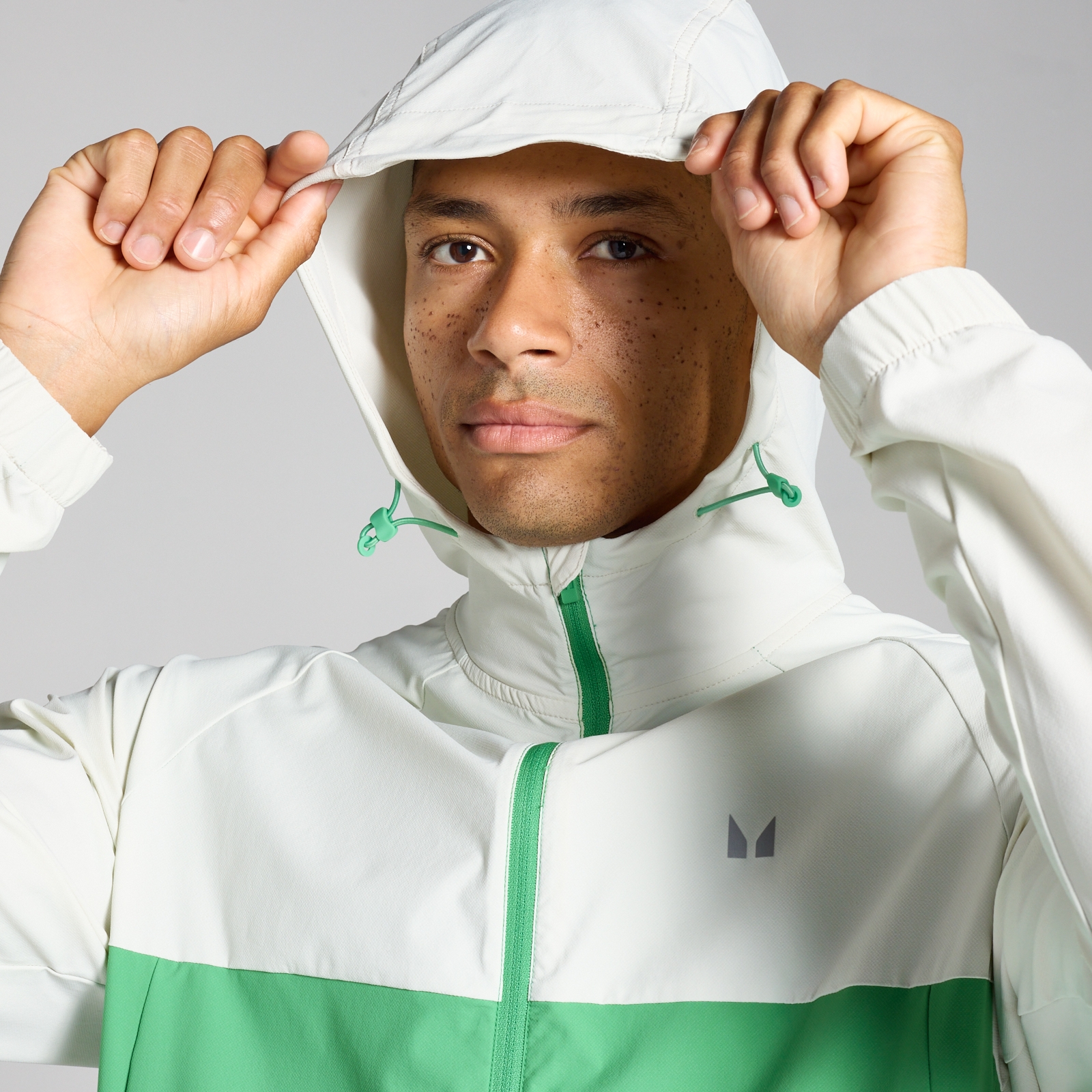Thumbnail - MP Herren Velocity zweifarbige Jacke — Frühlingsgrün - M