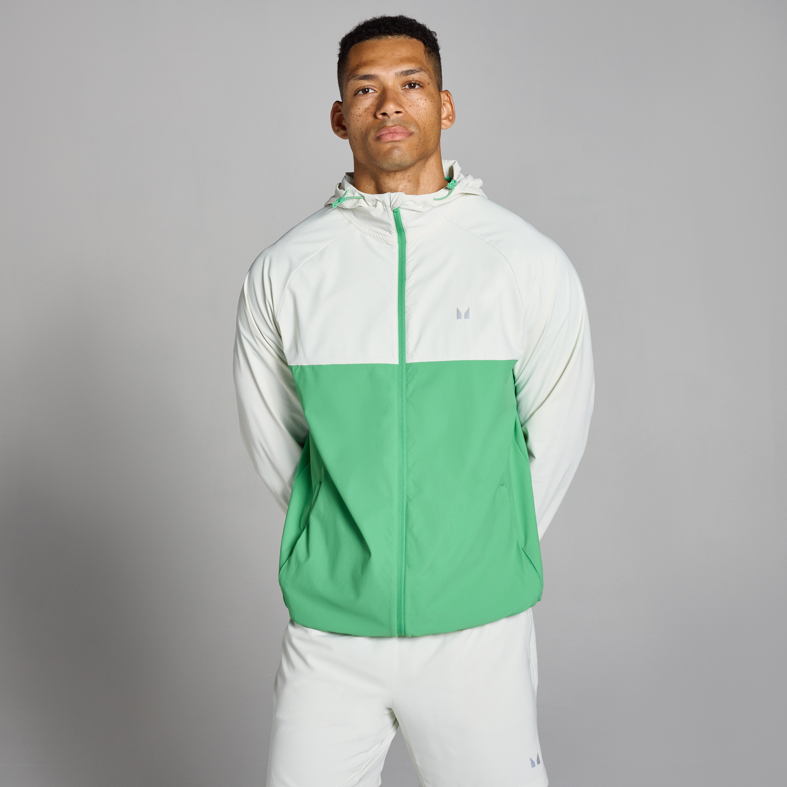 MP Men's Velocity Two Toned Jacket - Fresh Green - L