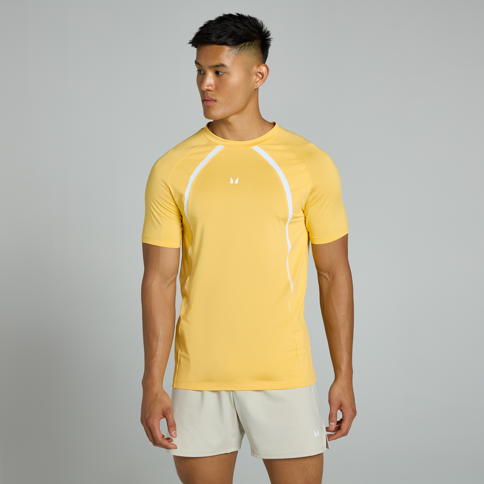 MP Men's Tempo Panel T-Shirt  - Sunny Yellow - XS
