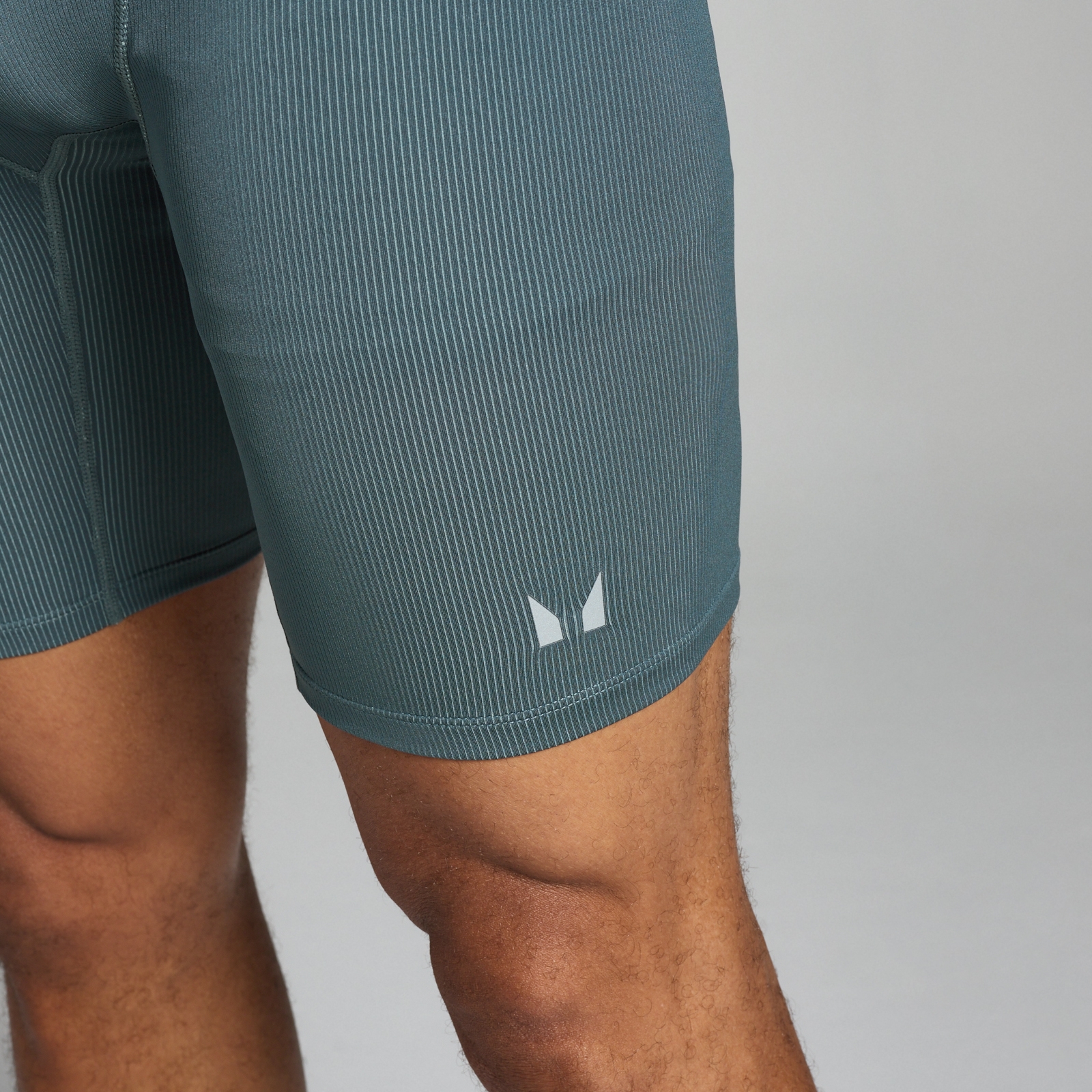 Thumbnail - MP Herren Velocity Baselayer-Shorts mit Kontrastrippen – Dunkles Schiefergrau - XXL