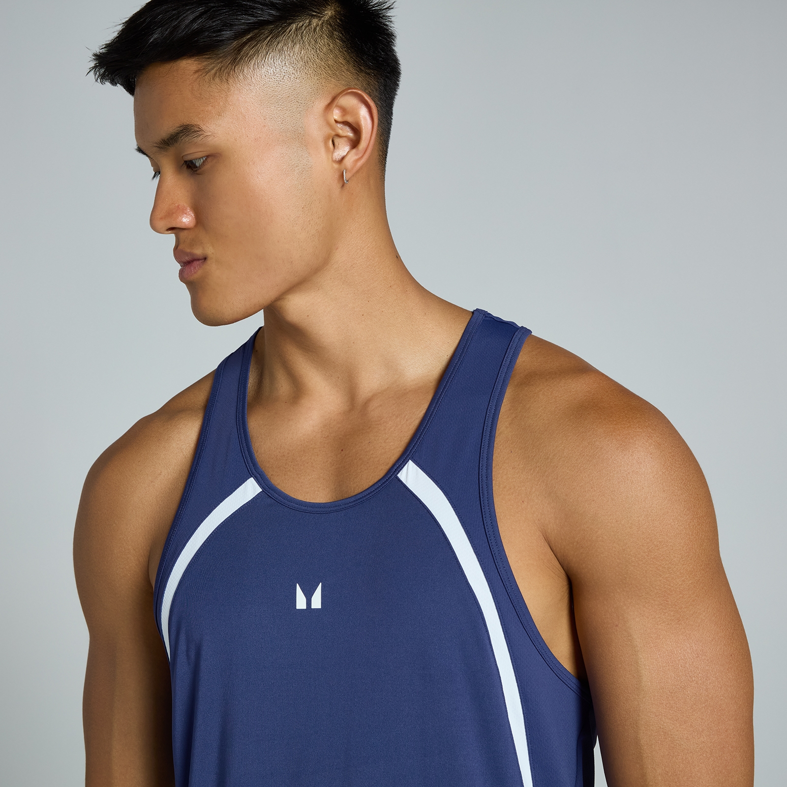 Thumbnail - MP Herren Tempo Panel Stringer-Top – Dämmerung - XL
