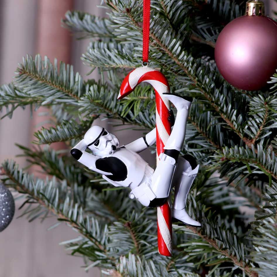 Click to view product details and reviews for Original Stormtrooper Candy Cane Hanging Ornament 12cm.