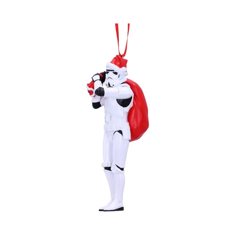 Original Stormtrooper Santa Sack Hanging Ornament 13cm