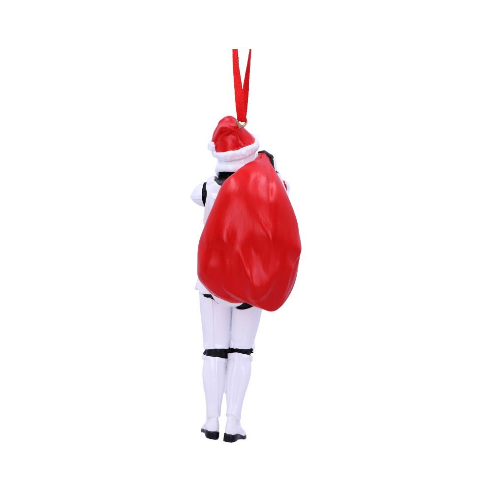 Original Stormtrooper Santa Sack Hanging Ornament 13cm