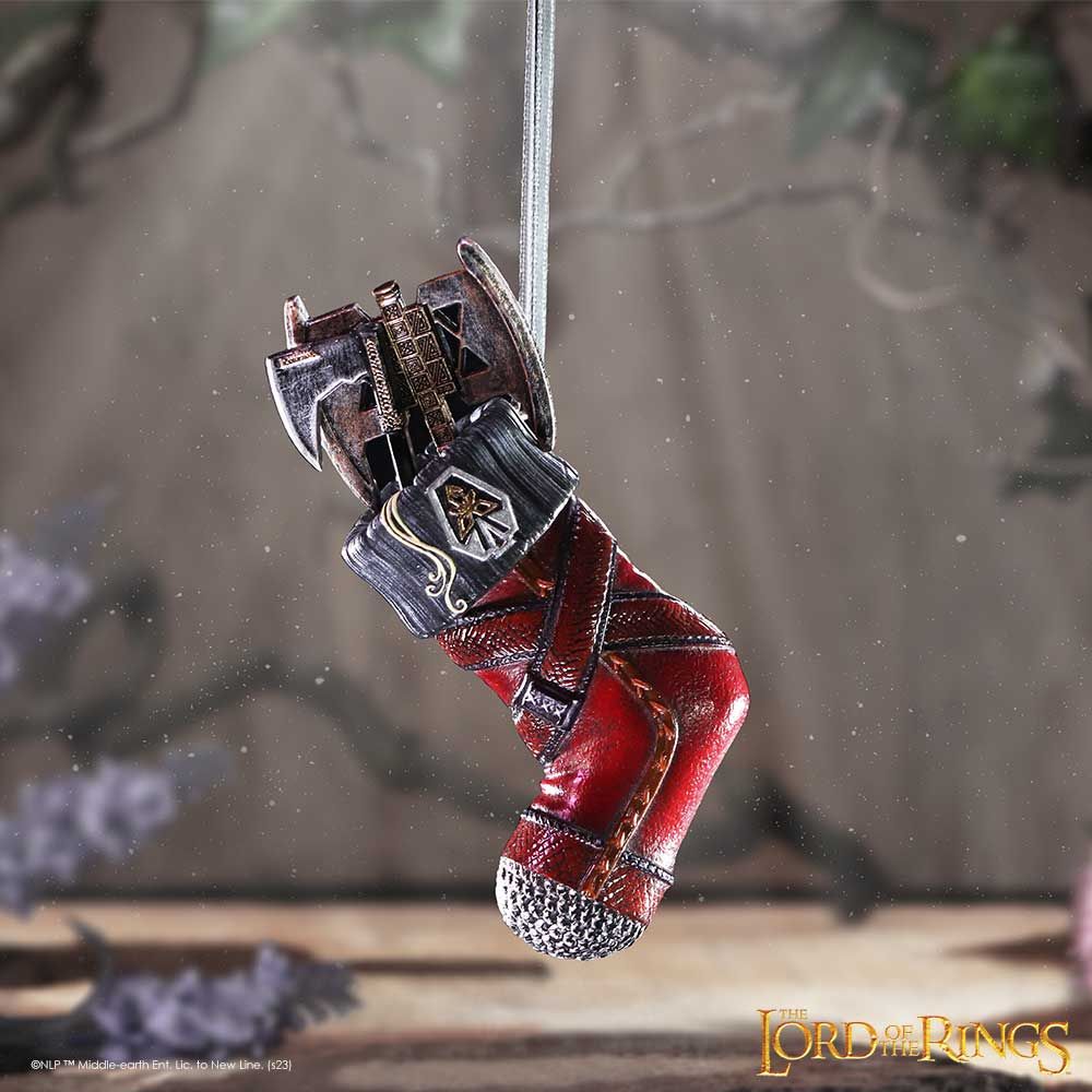 Click to view product details and reviews for Lord Of The Rings Gimli Stocking Hanging Ornament.