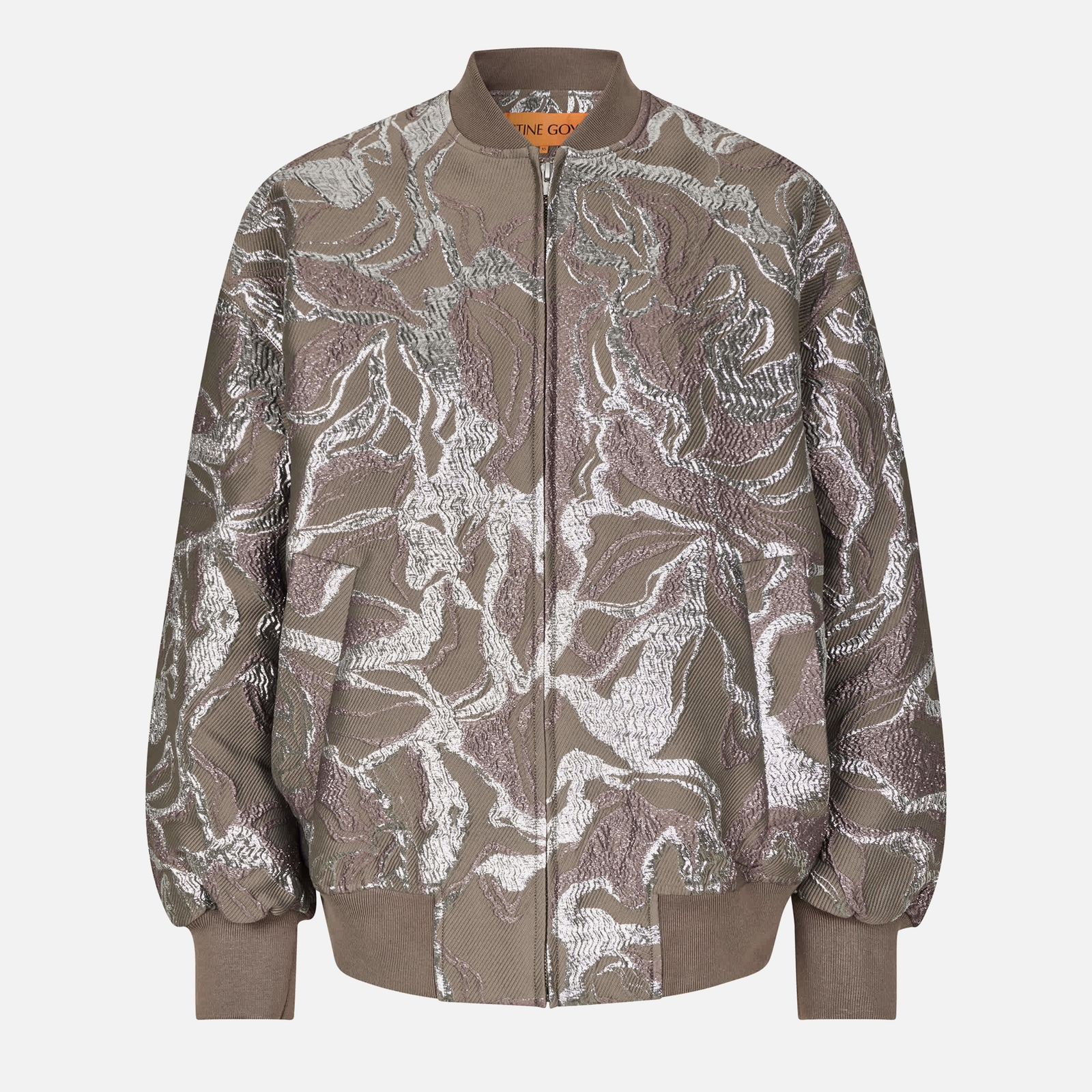 Stine Goya Volominous Brocade Bomber Jacket - XL