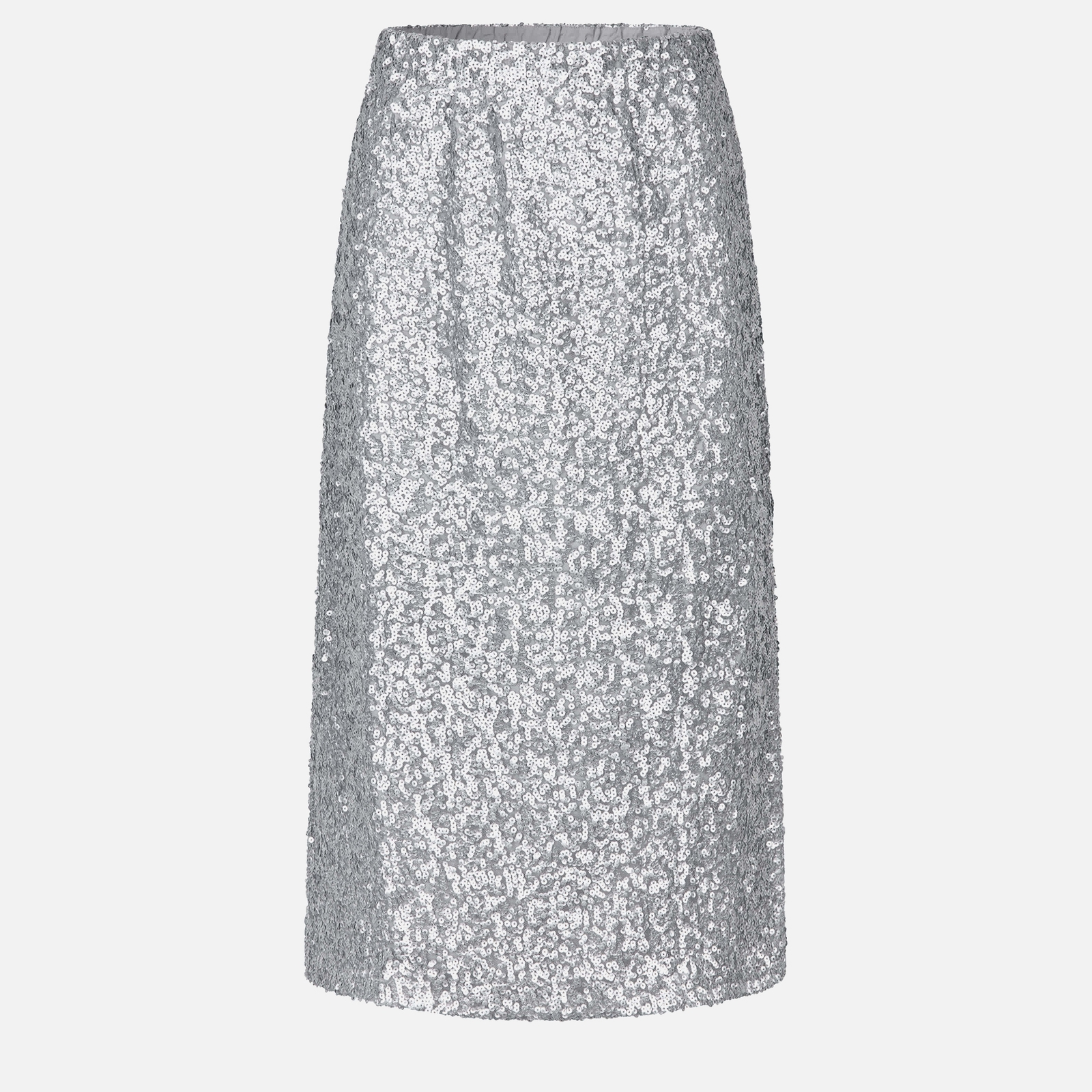 Stine Goya Straight Sequinned Midi Skirt