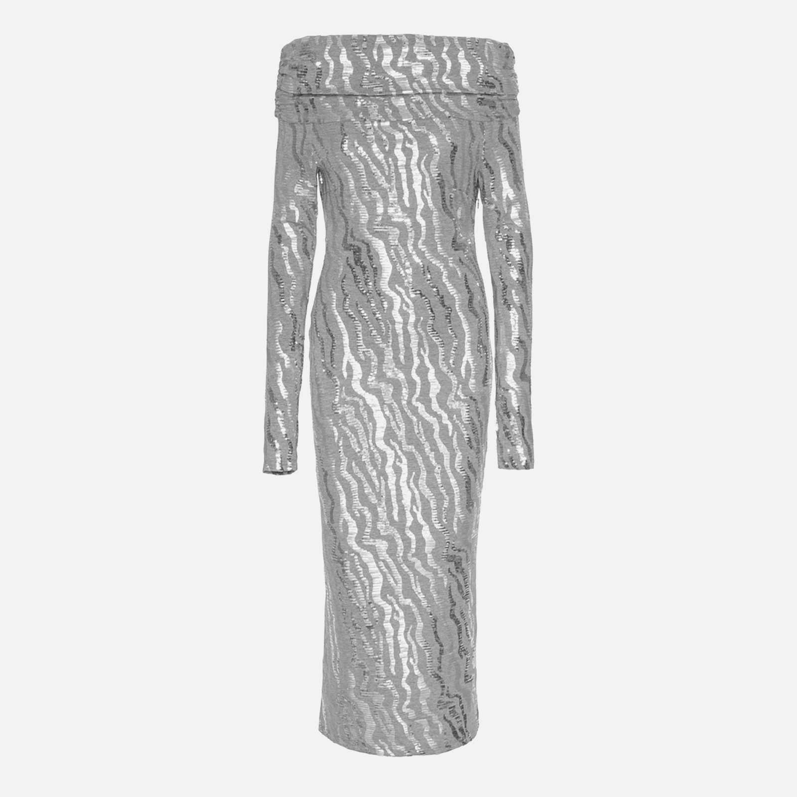 Rotate Birger Christensen Sequinned Jersey Midi Dress - DK 38/UK 10