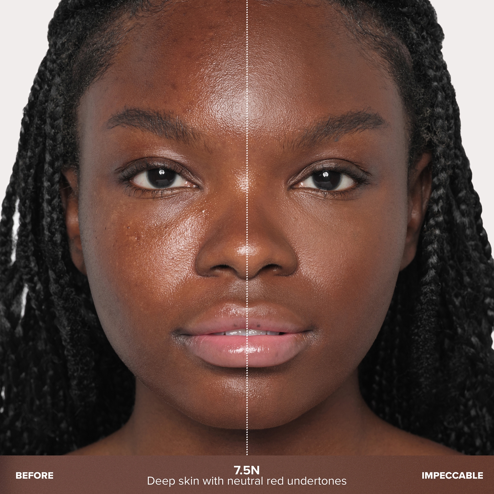 Thumbnail - Anastasia Beverly Hills Impeccable Blurring Second Skin Matte Foundation - Shade 23 - 7.5N