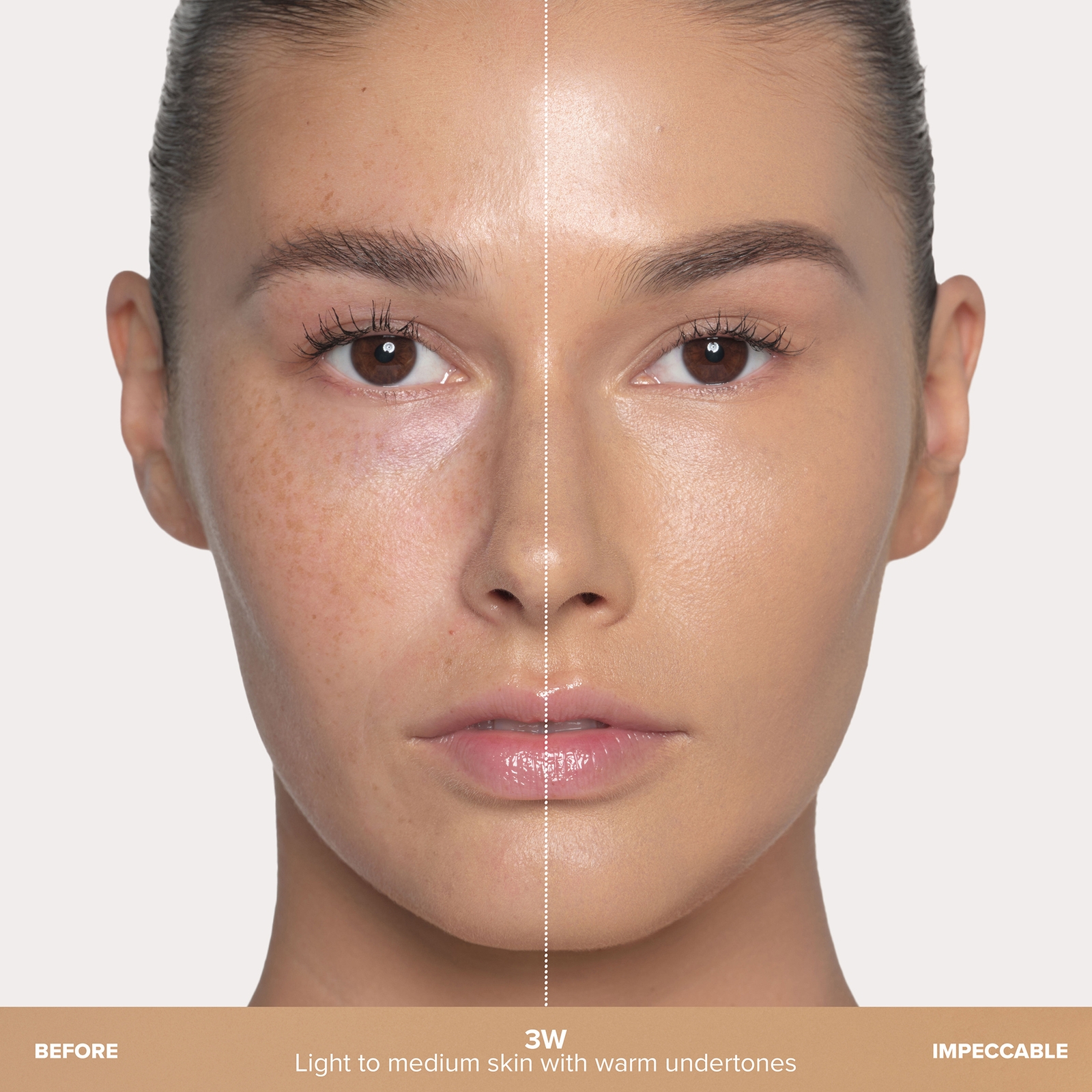 Thumbnail - Anastasia Beverly Hills Impeccable Blurring Second Skin Matte Foundation - Shade 10 - 3W