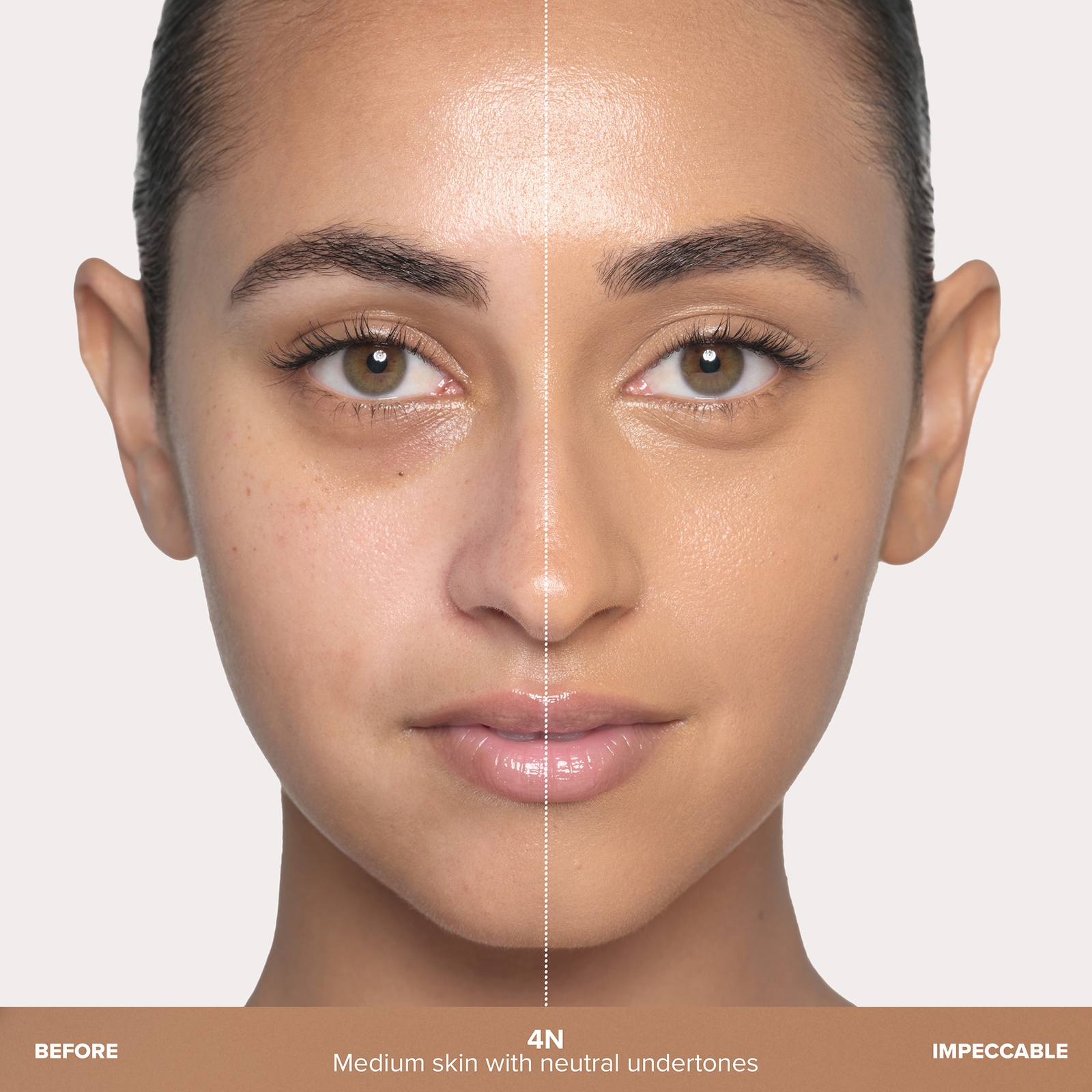 Thumbnail - Anastasia Beverly Hills Impeccable Blurring Second Skin Matte Foundation - Shade 14 - 4N