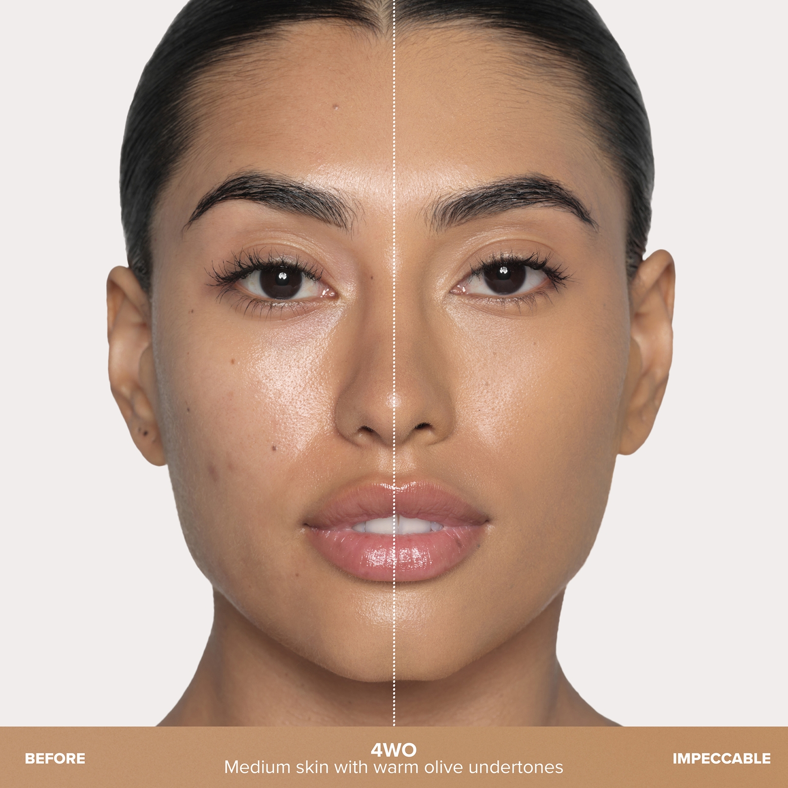 Thumbnail - Anastasia Beverly Hills Impeccable Blurring Second Skin Matte Foundation - Shade 17 - 4WO
