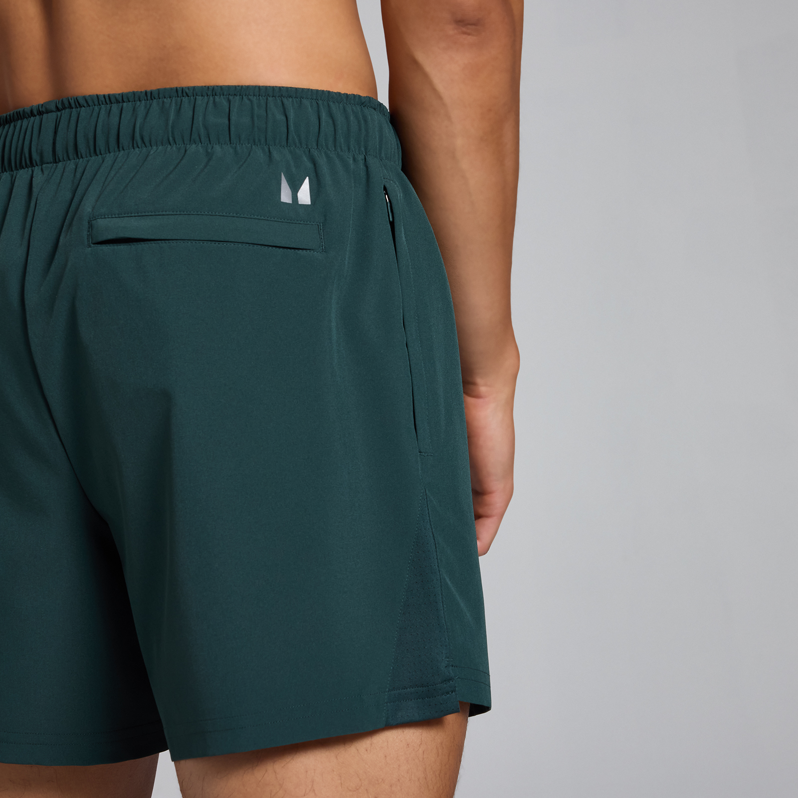 Thumbnail - MP Herren Tempo Shorts, 13 cm – Dunkelgrün - XL
