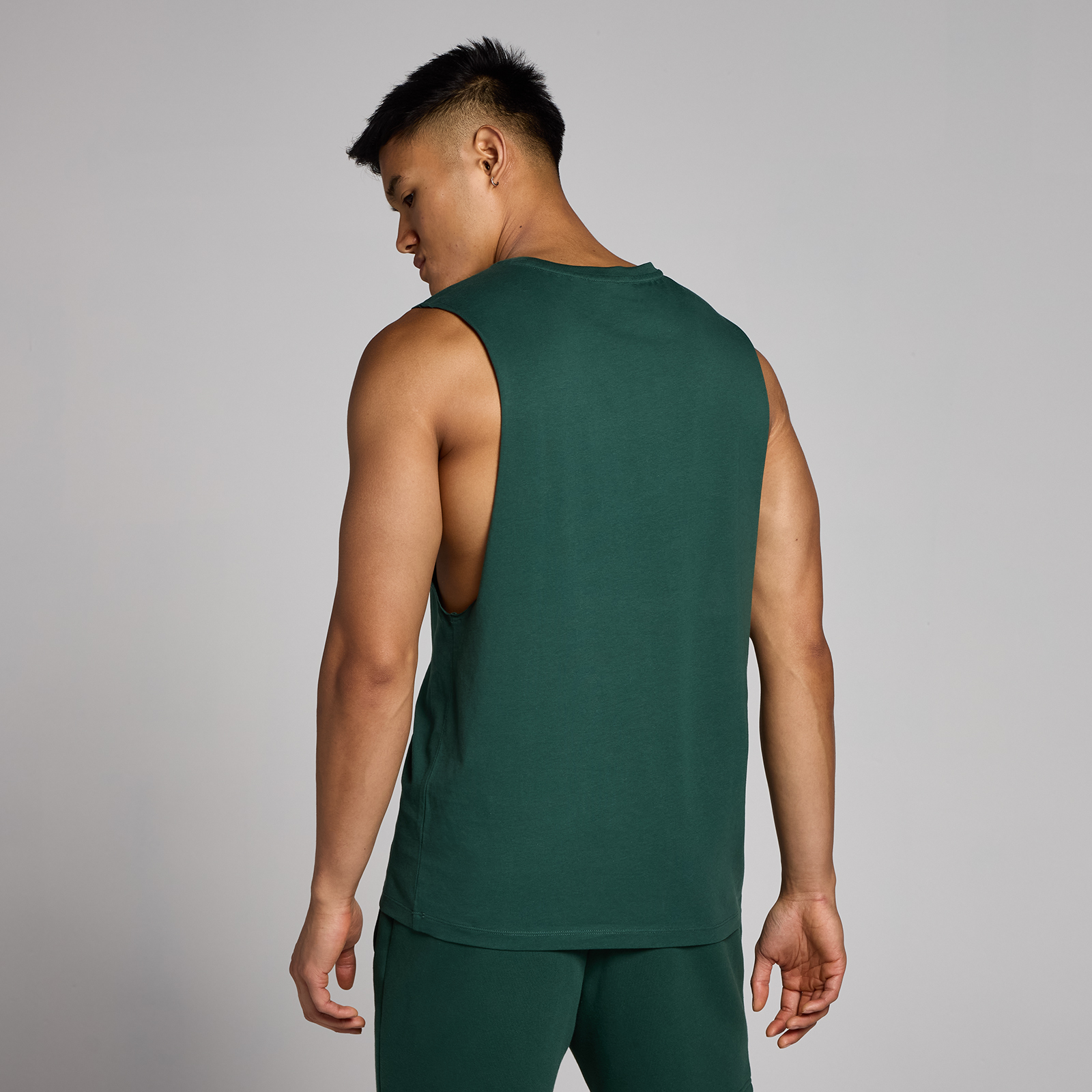 MP Herren Rest Day Tanktop mit weitem Armausschnitt – Racing-Grün - M