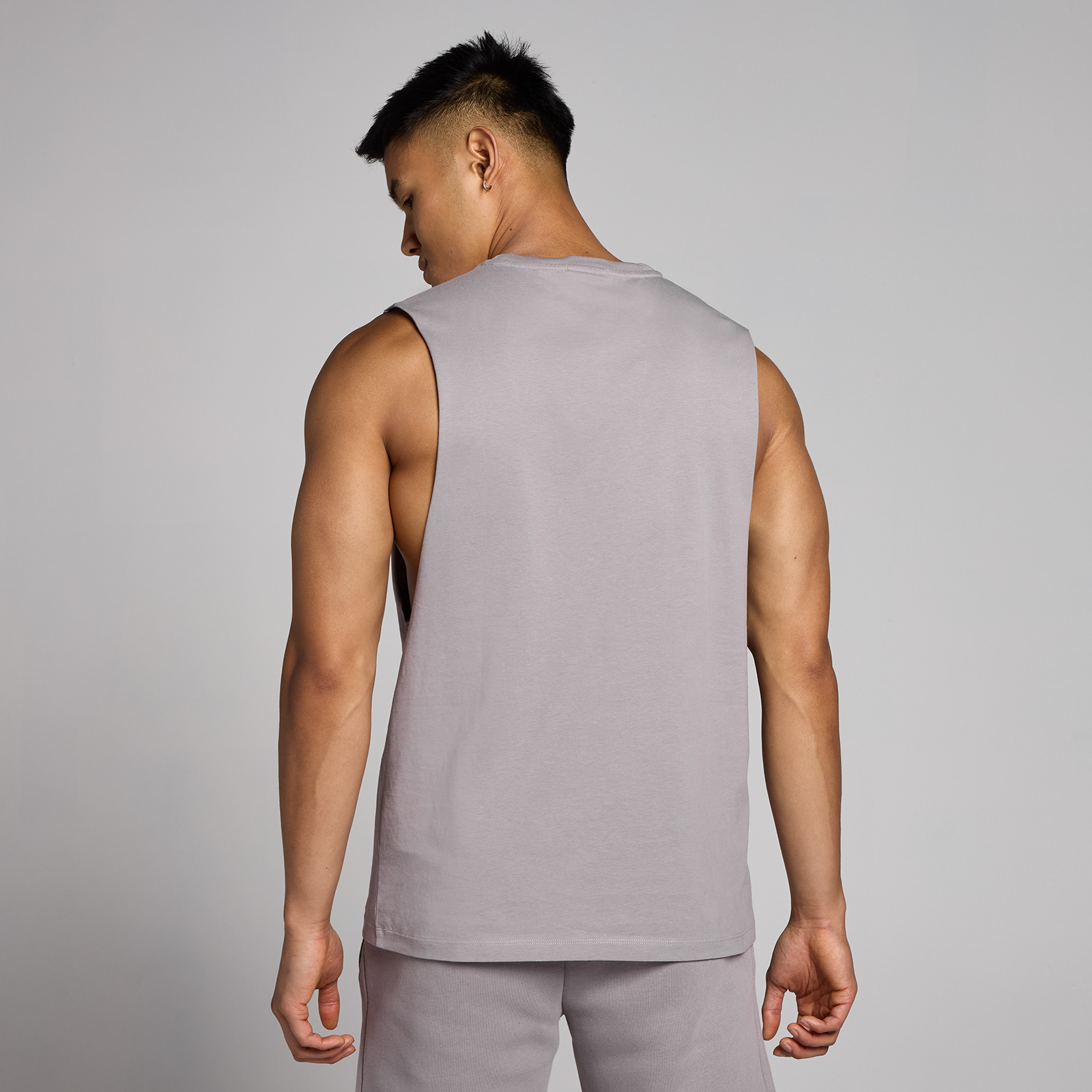 5059883377124 - Herren Rest Day Tanktop mit weitem Armausschnitt – Pilz - XL