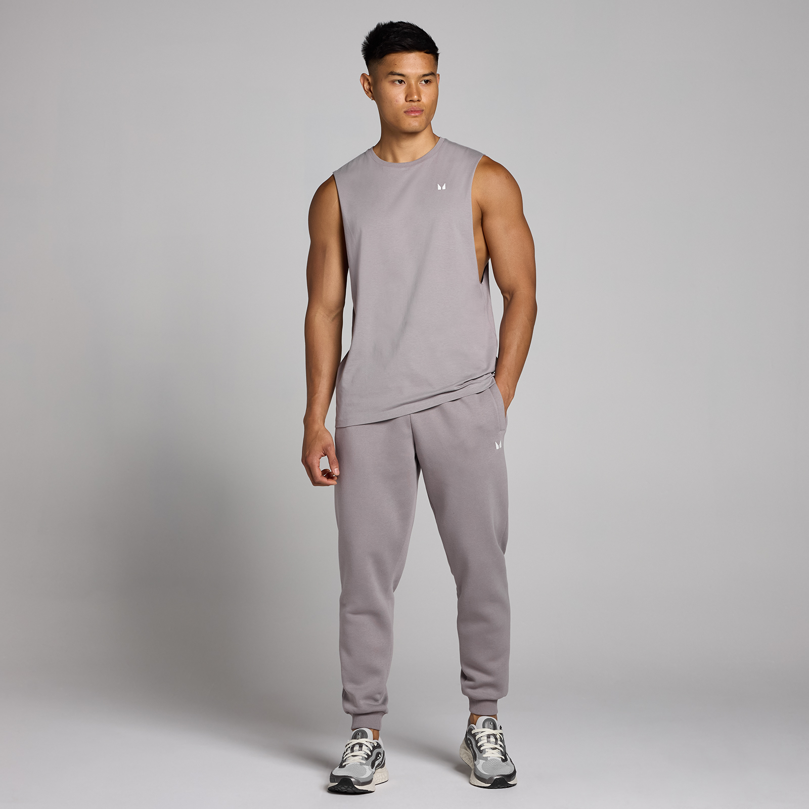 5059883377124 - Herren Rest Day Tanktop mit weitem Armausschnitt – Pilz - XL