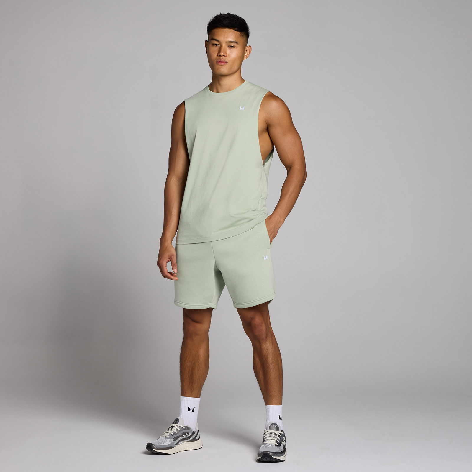5059883375281 - Herren Rest Day Sweatshorts – Pastellgrün - M 5059883375281 - Herren Rest Day Sweatshorts – Pastellgrün - M
