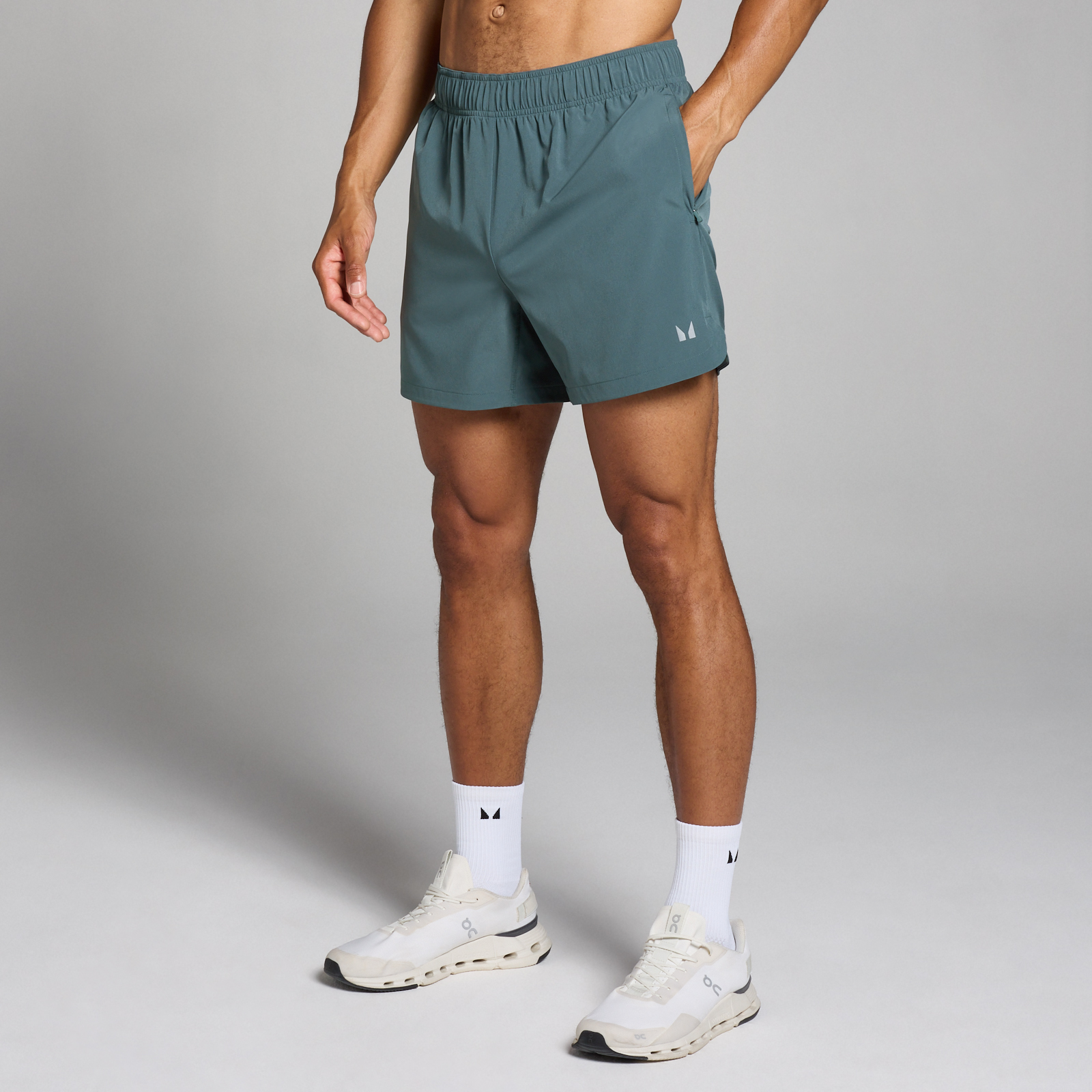 MP Men's Training 5  Woven Shorts - Dark Slate - XXXL